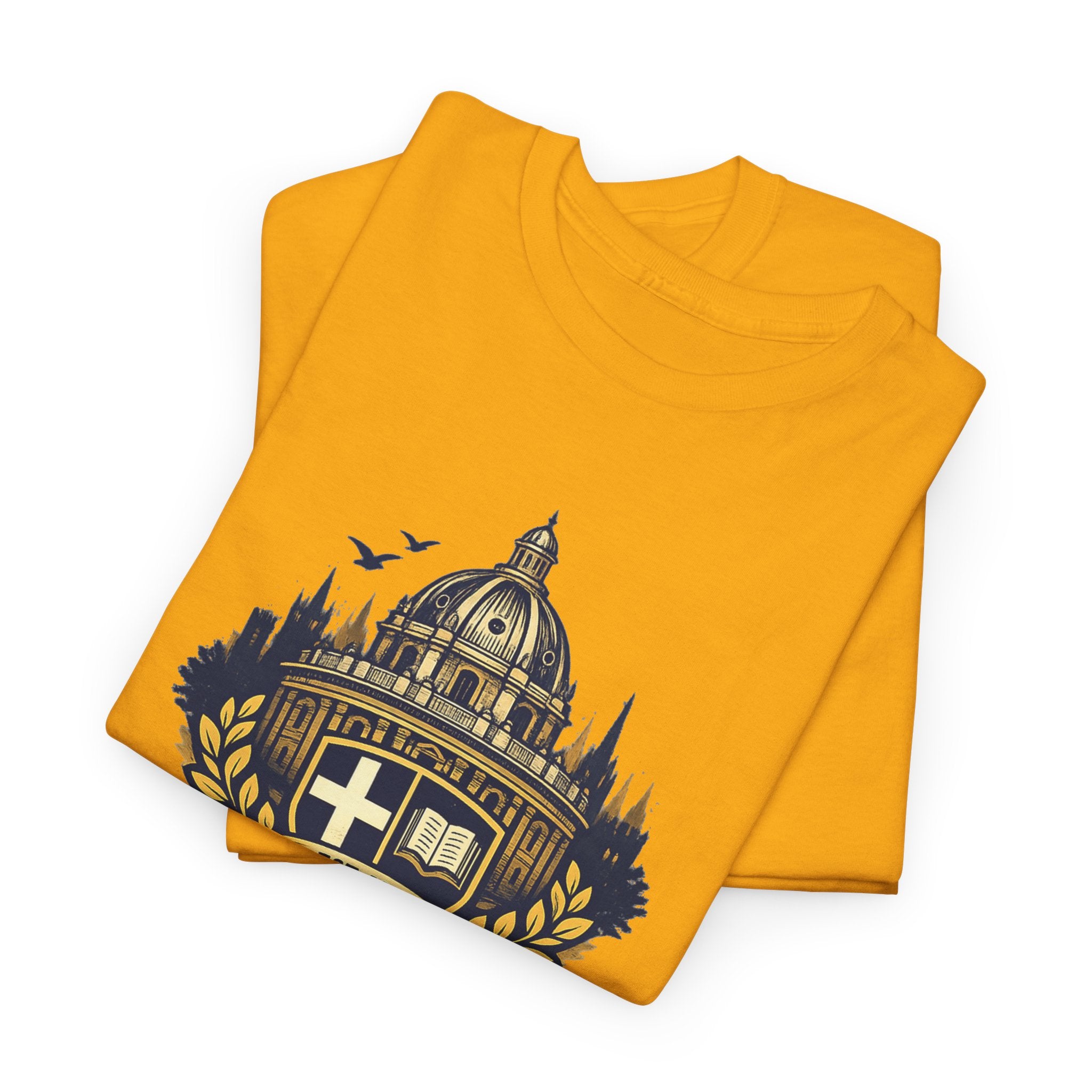 Oxford Crest T-Shirt — Vintage University Graphic Tee