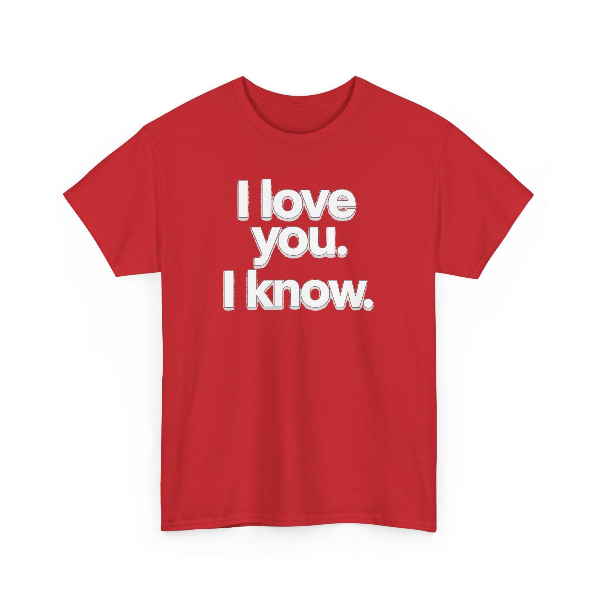 I Love You I Know Saying T‑Shirt from Star Wars