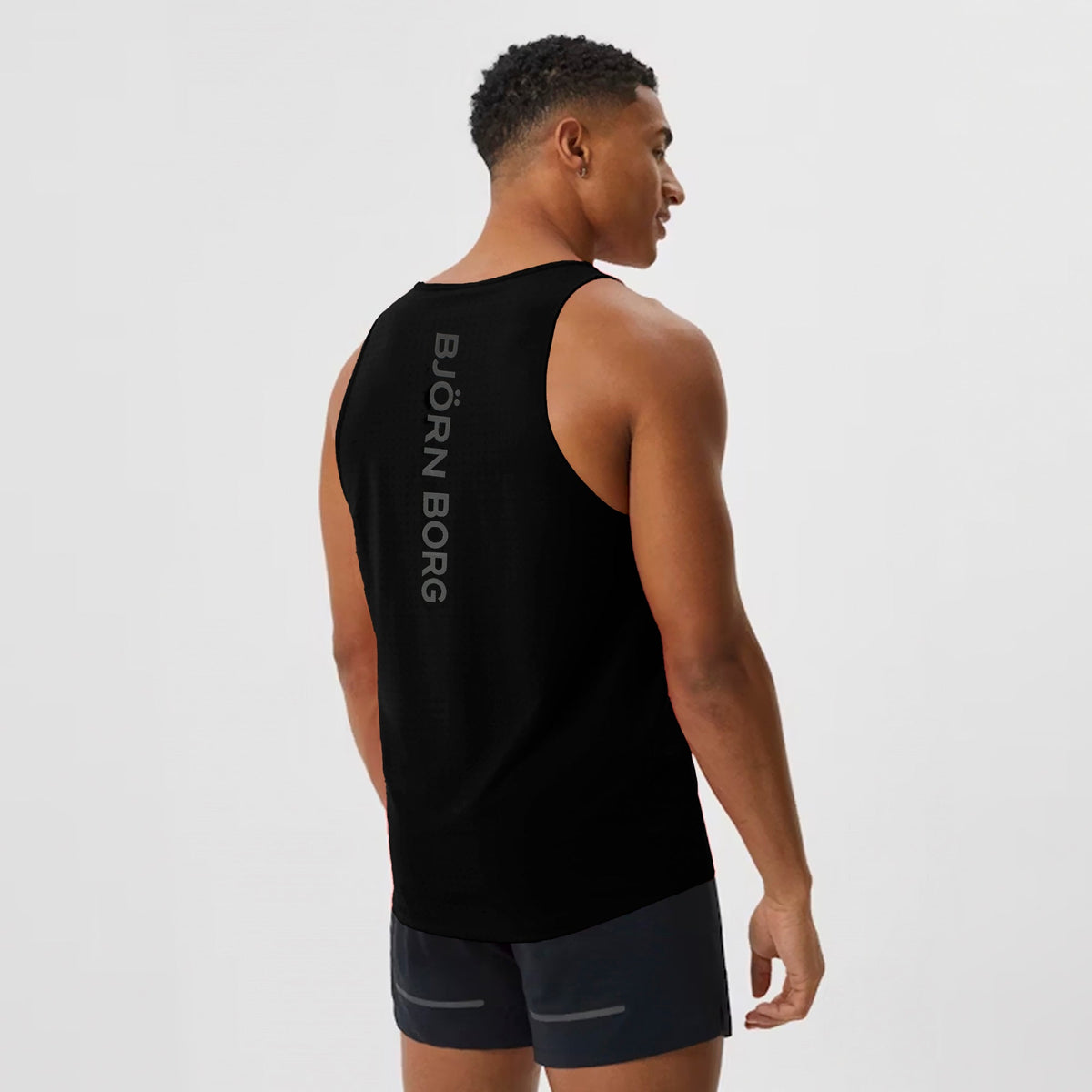 Running Breathable and Lightweight Perforated Sleeveless Tank Top for Men