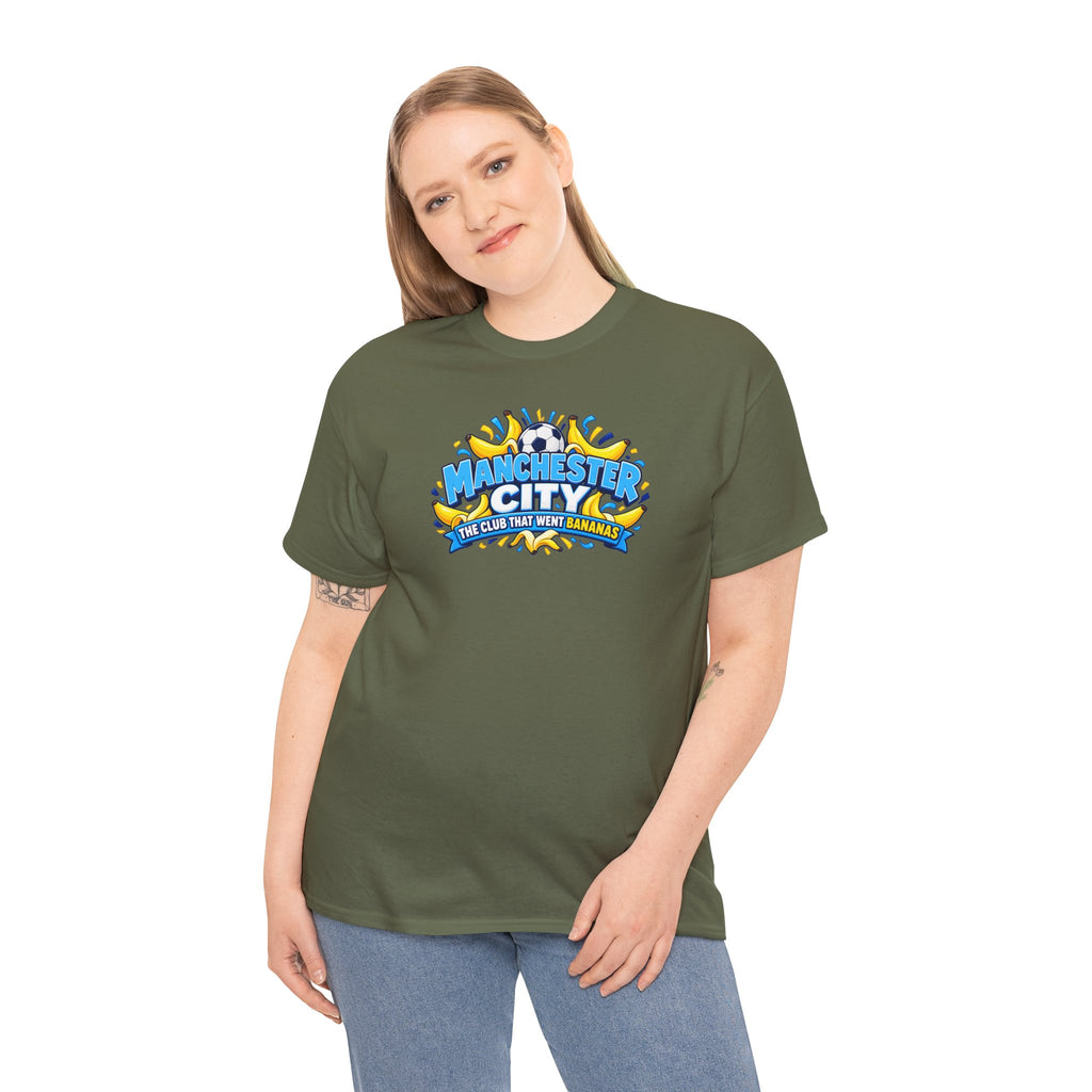 Manchester City "The Club That Went Bananas" Cotton T-Shirt