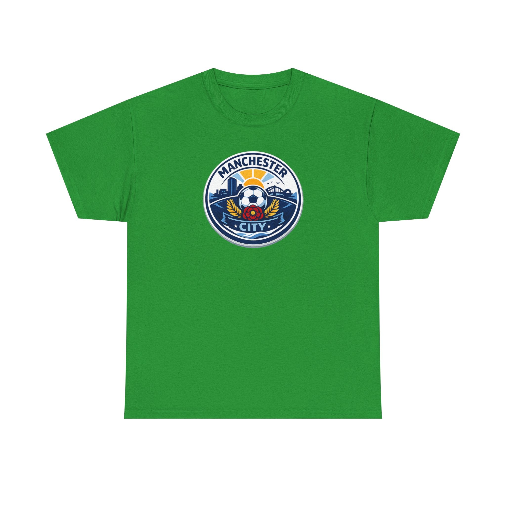 Manchester City Crest T-Shirt — Soccer Fan Tee