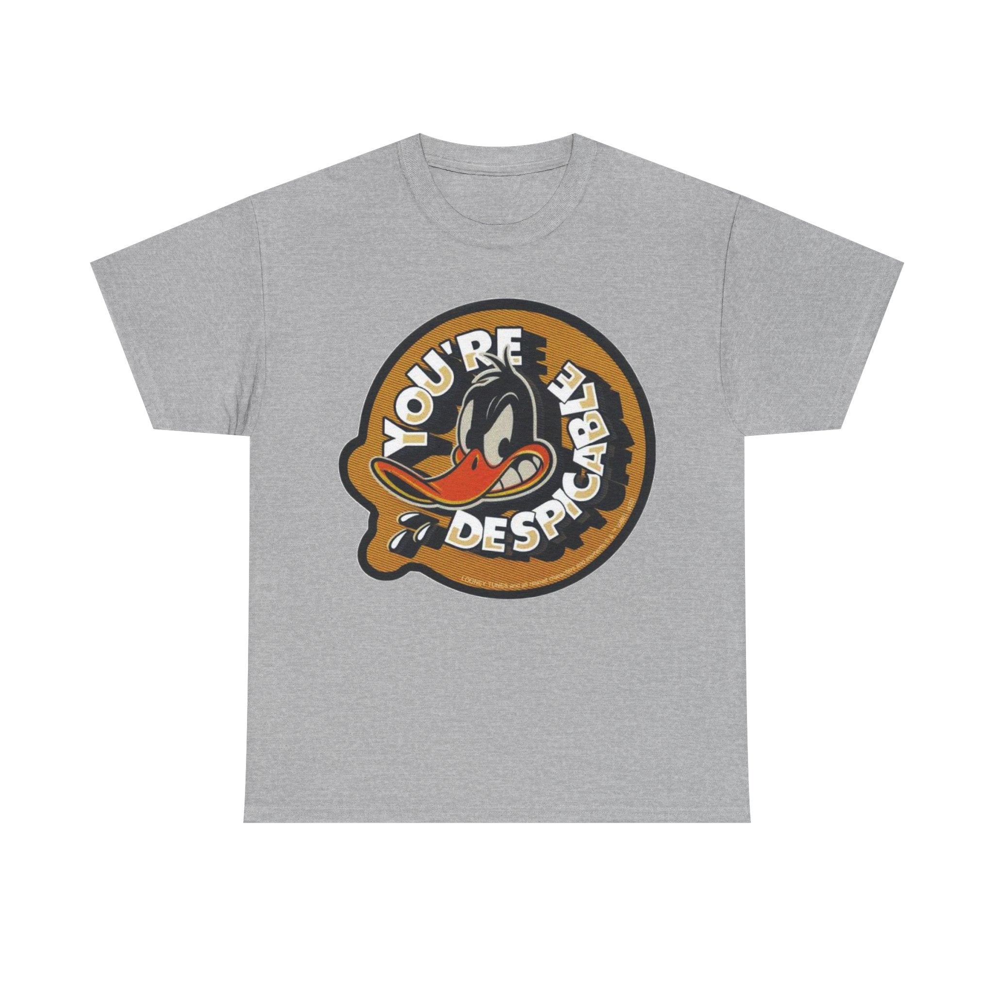 Vintage Daffy Duck Graphic Tee — “You're Despicable” Retro Cartoon Shirt
