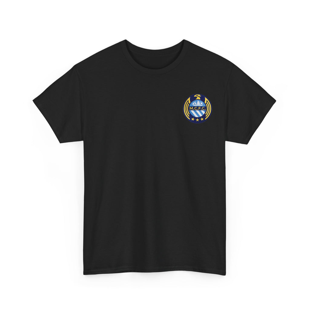 MCFC Unofficial Crest / Badge Tee — Nautical Compass Emblem Shirt