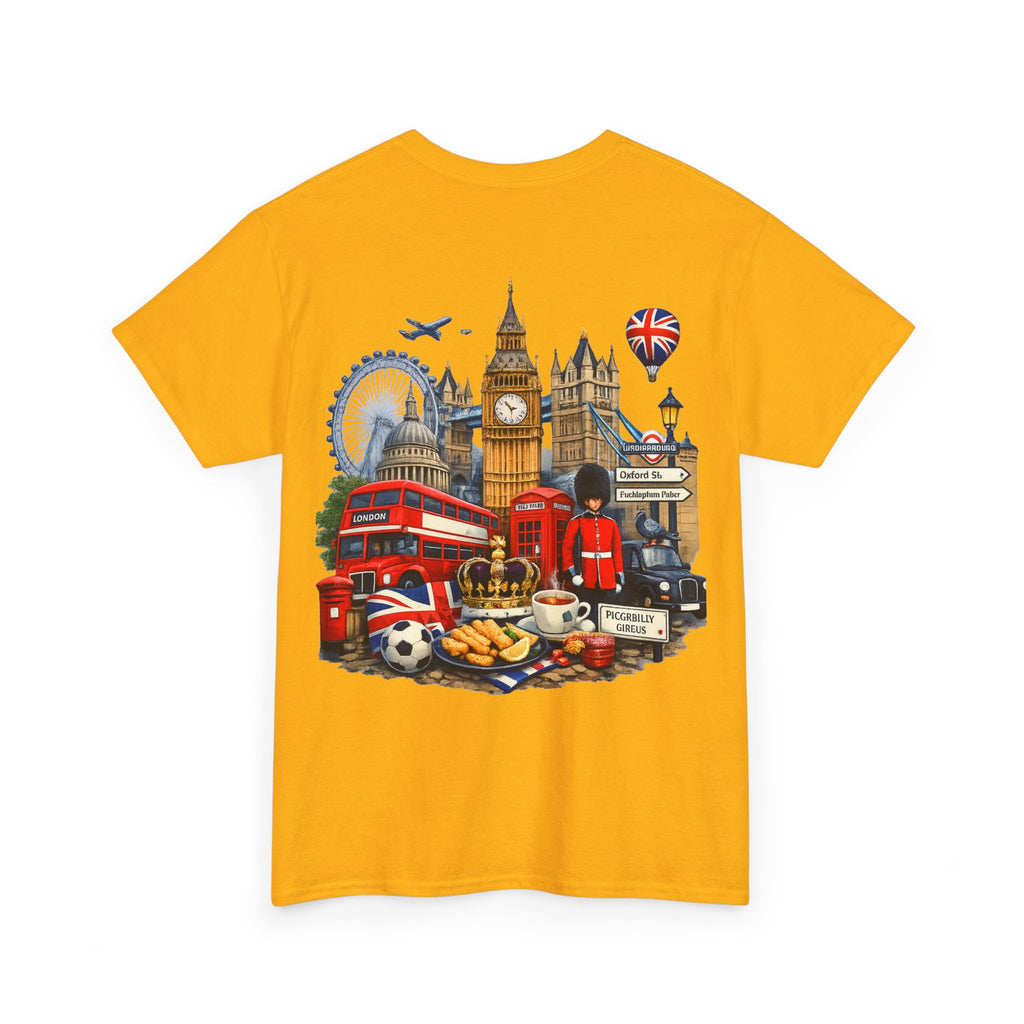 London Landmarks T‑Shirt — British Icons Collage Tee