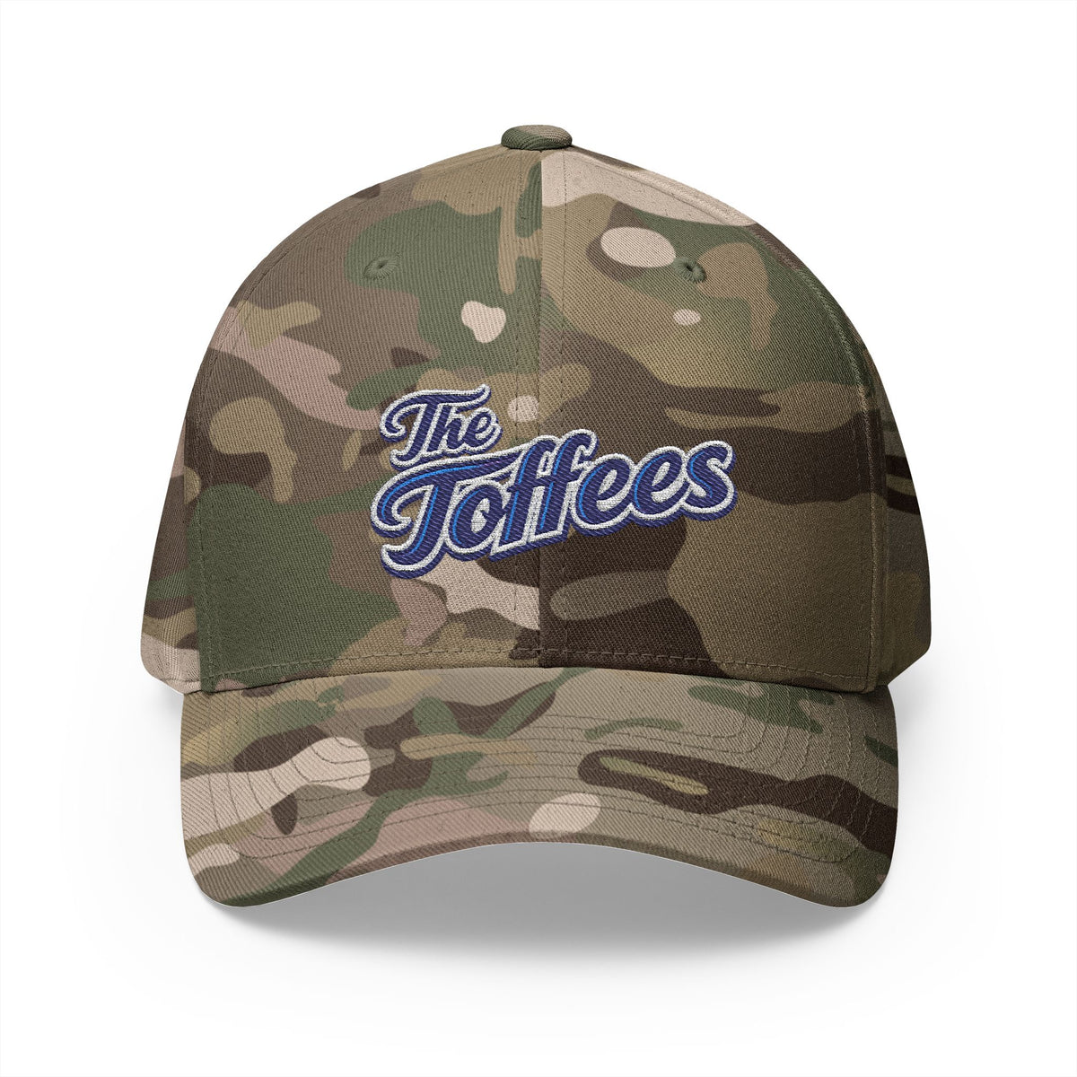 Embroidered 'The Toffees' Baseball Cap - Classic White Team Hat