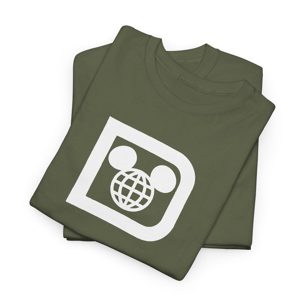 Retro Disney "D" Inspired Unisex Heavy Cotton Tee