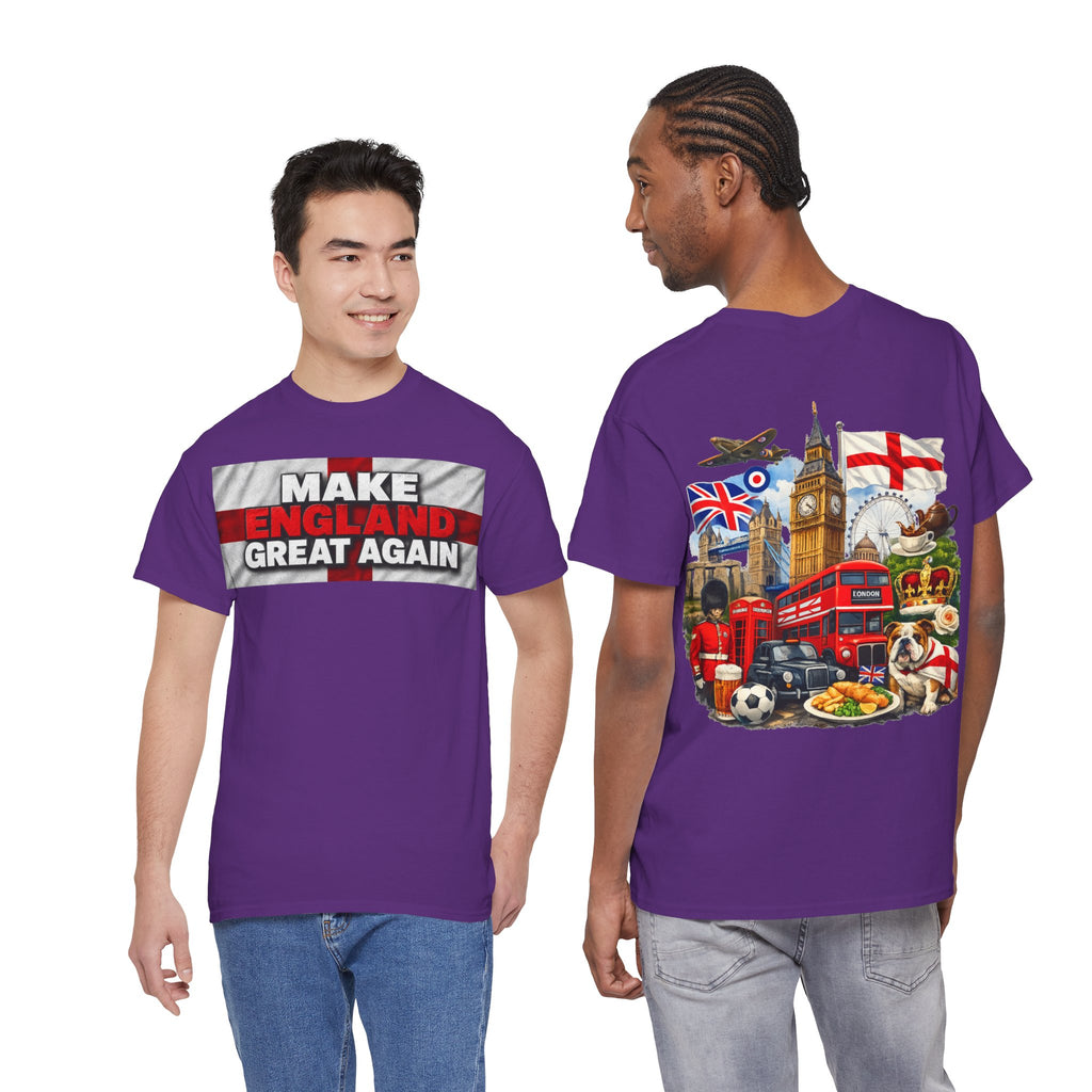 England Pride T-Shirt — "Make England Great Again" Graphic Tee