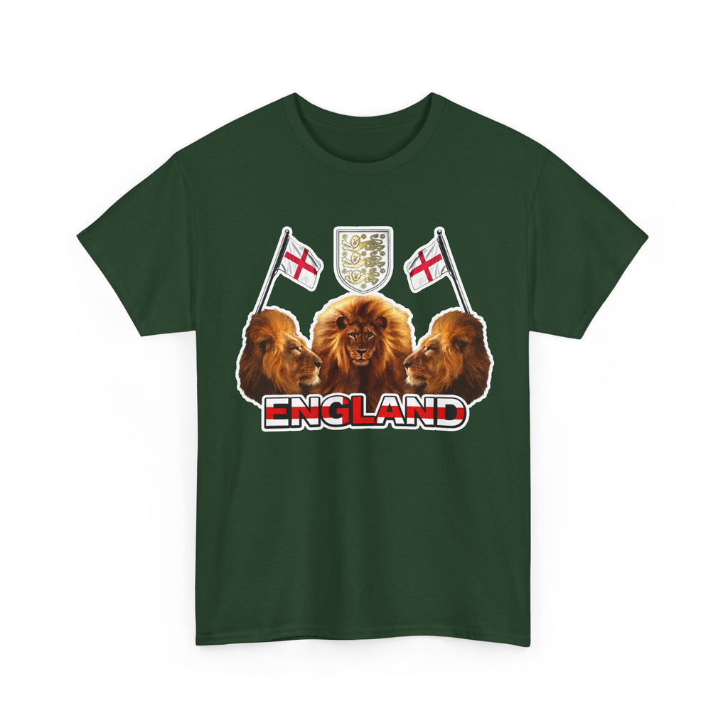 England 3 Lions Cotton Crest T-Shirt
