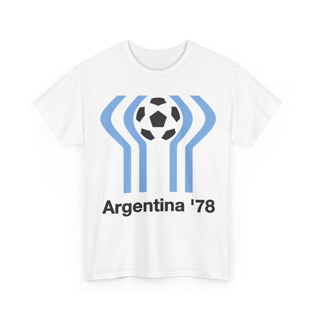 Argentina '78 Soccer T-Shirt — Retro World Cup Football Tee