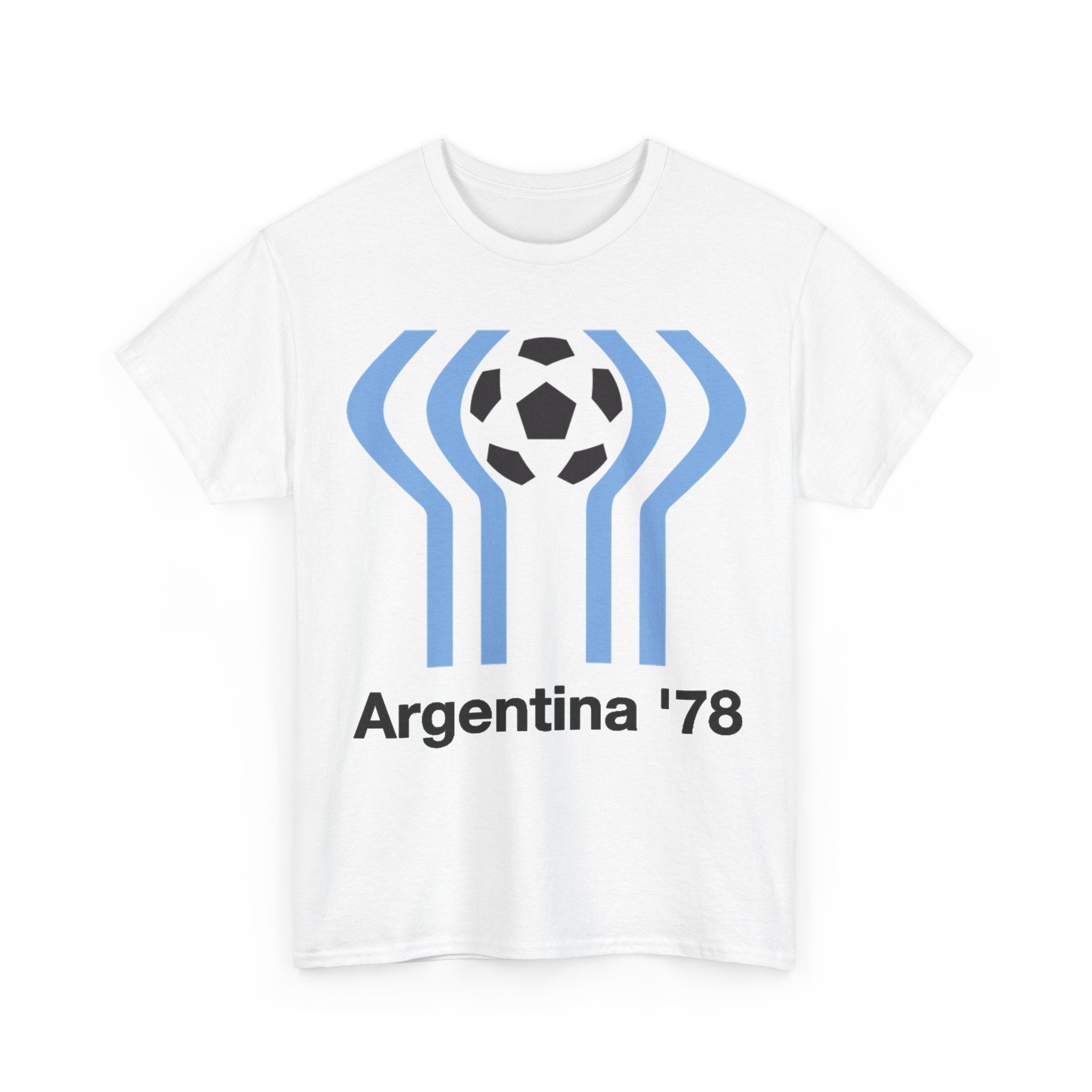Argentina '78 Soccer T-Shirt — Retro World Cup Football Tee