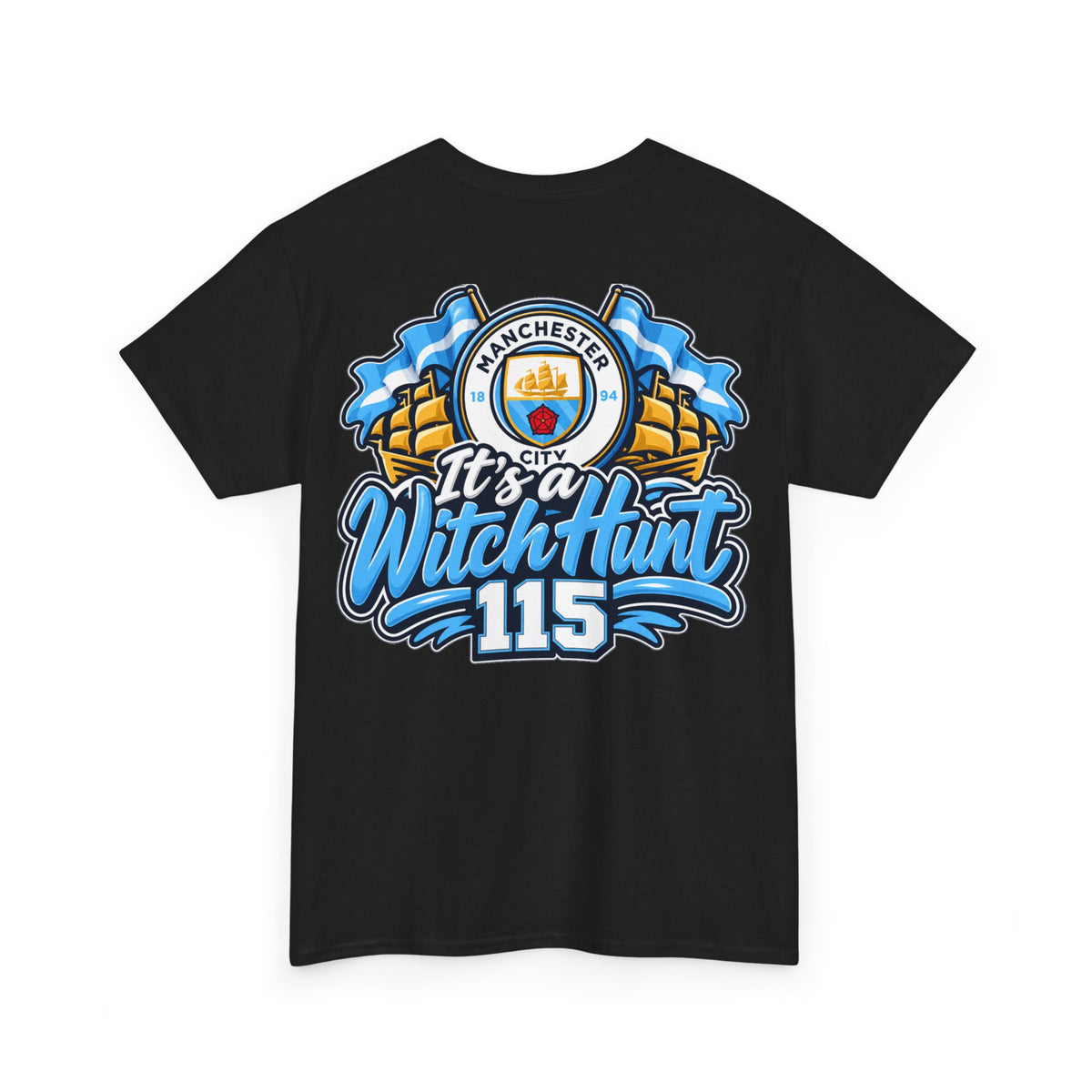 Manchester City It's a Witch Hunt 115 Cotton T-Shirt