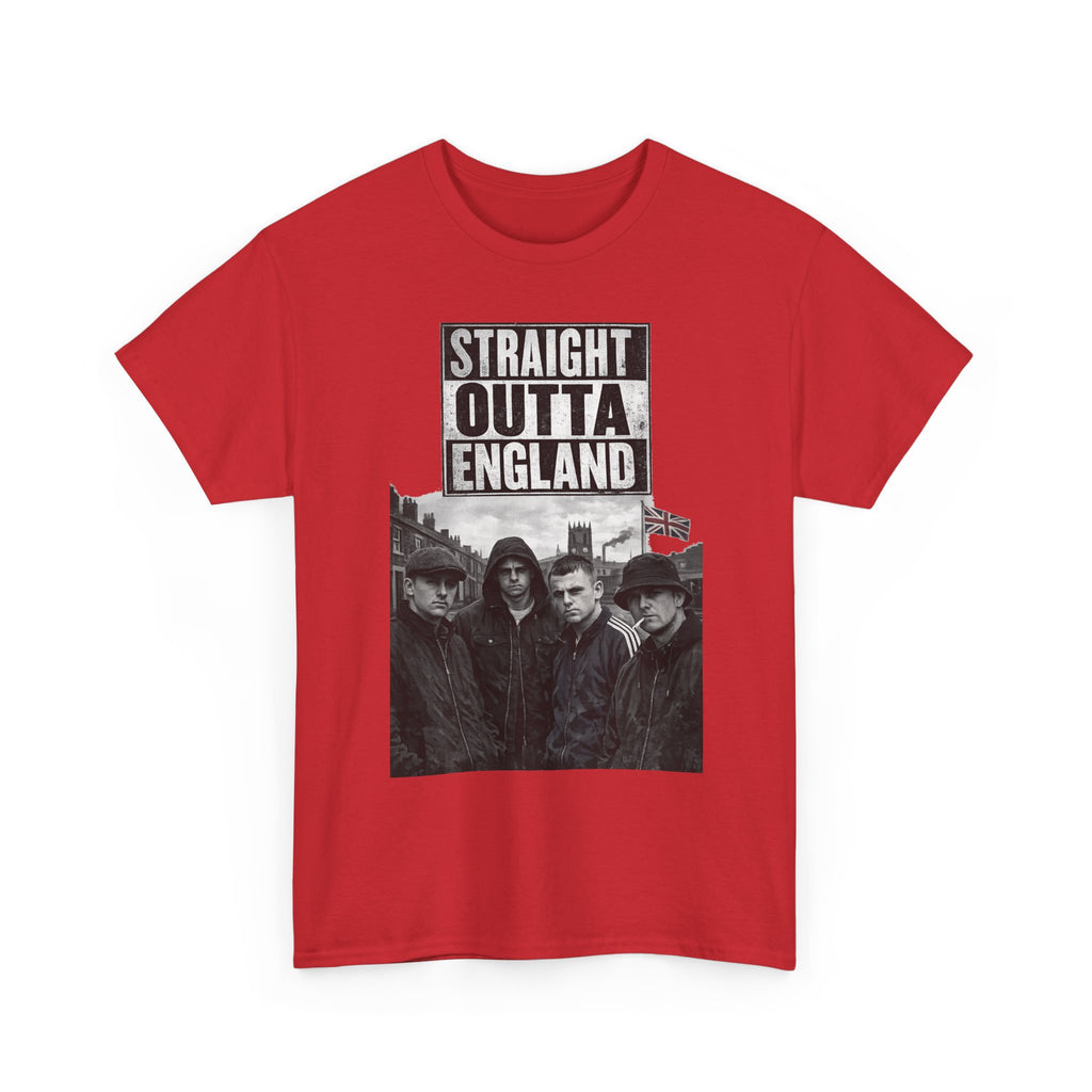 Straight Outta England T-Shirt — Retro Band Photo Tee