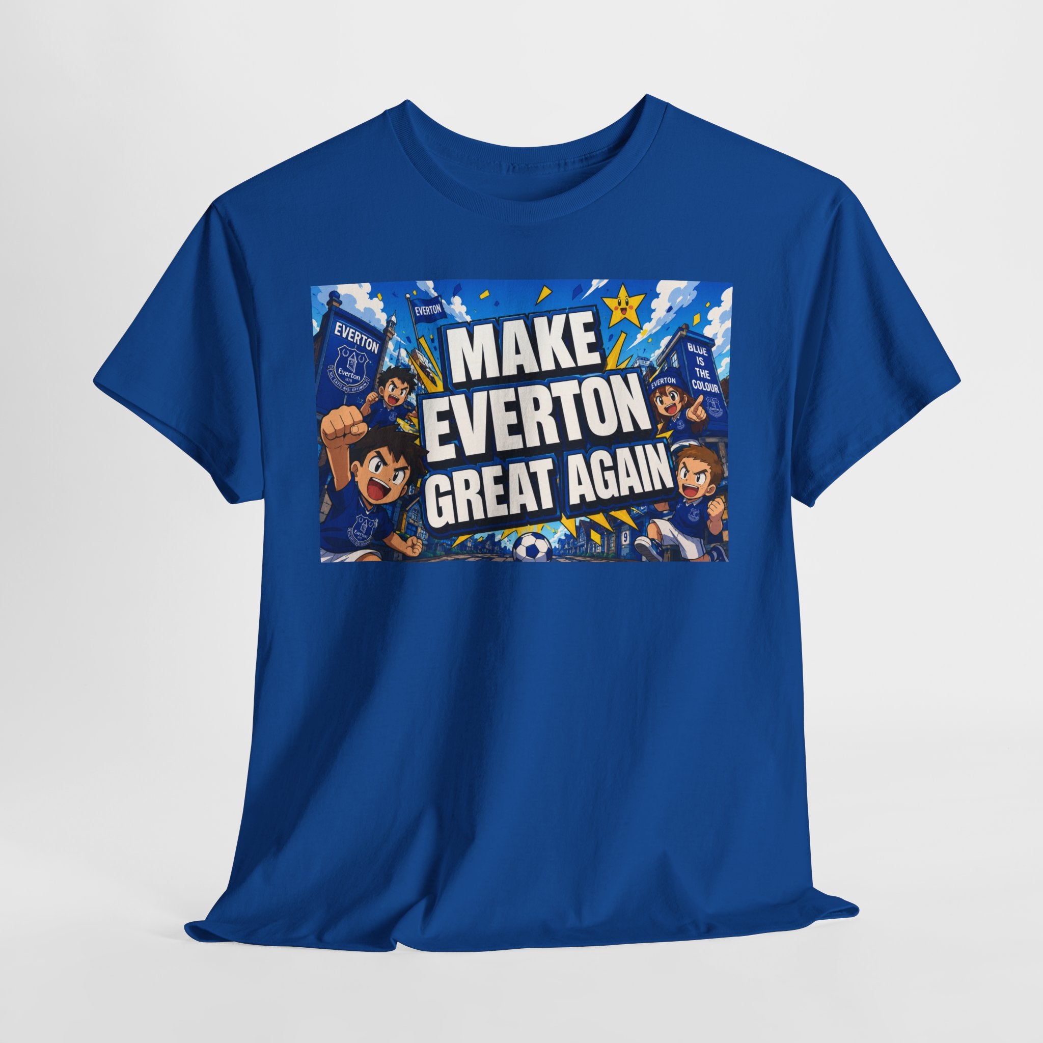 Everton Fan T-Shirt — "Make Everton Great Again" Football Supporter Tee