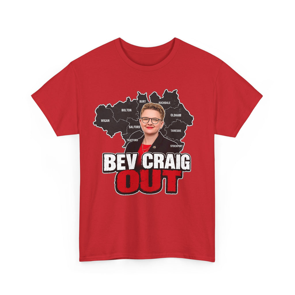 Bev Craig Out Greater Manchester Mayor Tee / T-Shirt