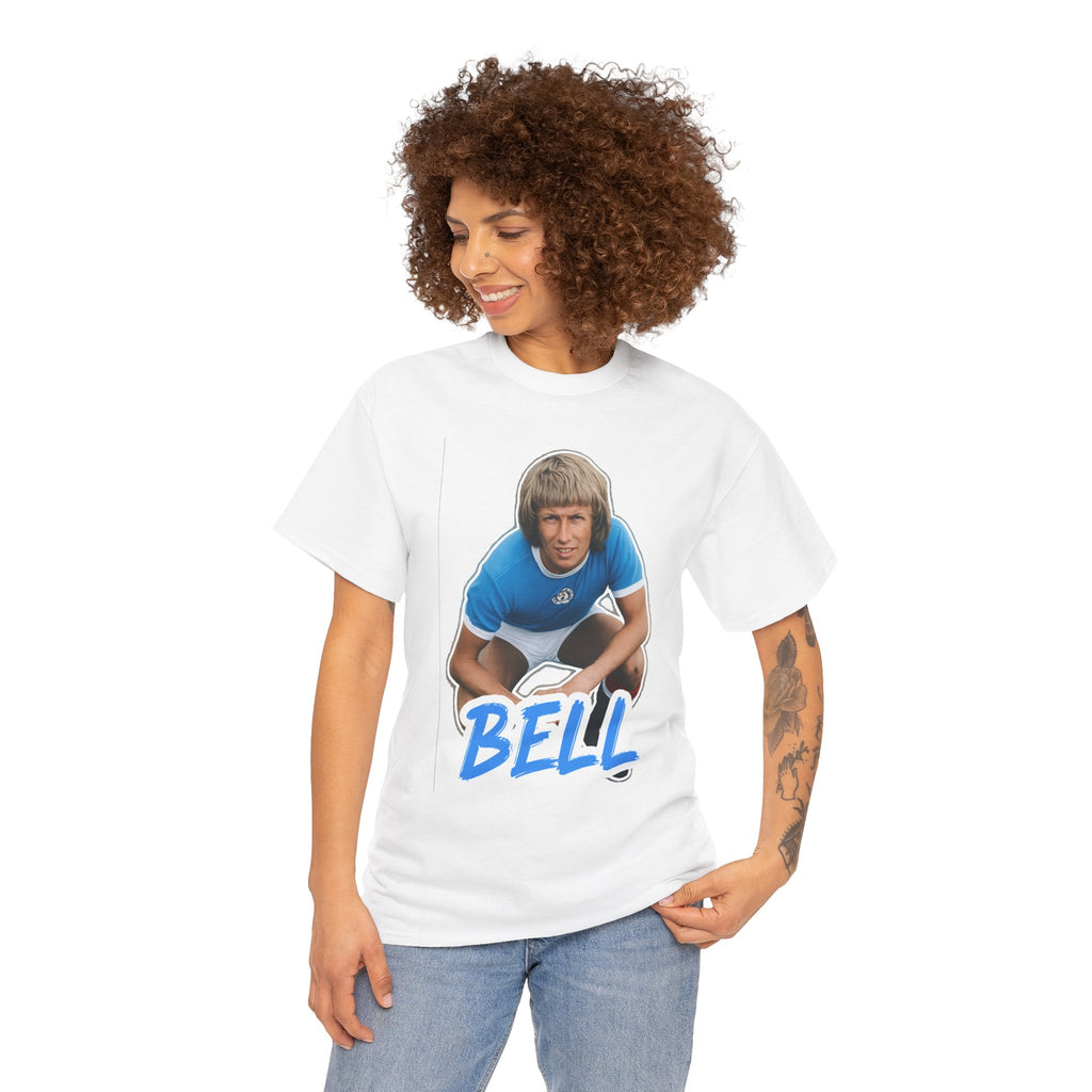 Colin Bell Manchester City Legend Retro Soccer Tee — Vintage Player Graphic T-Shirt