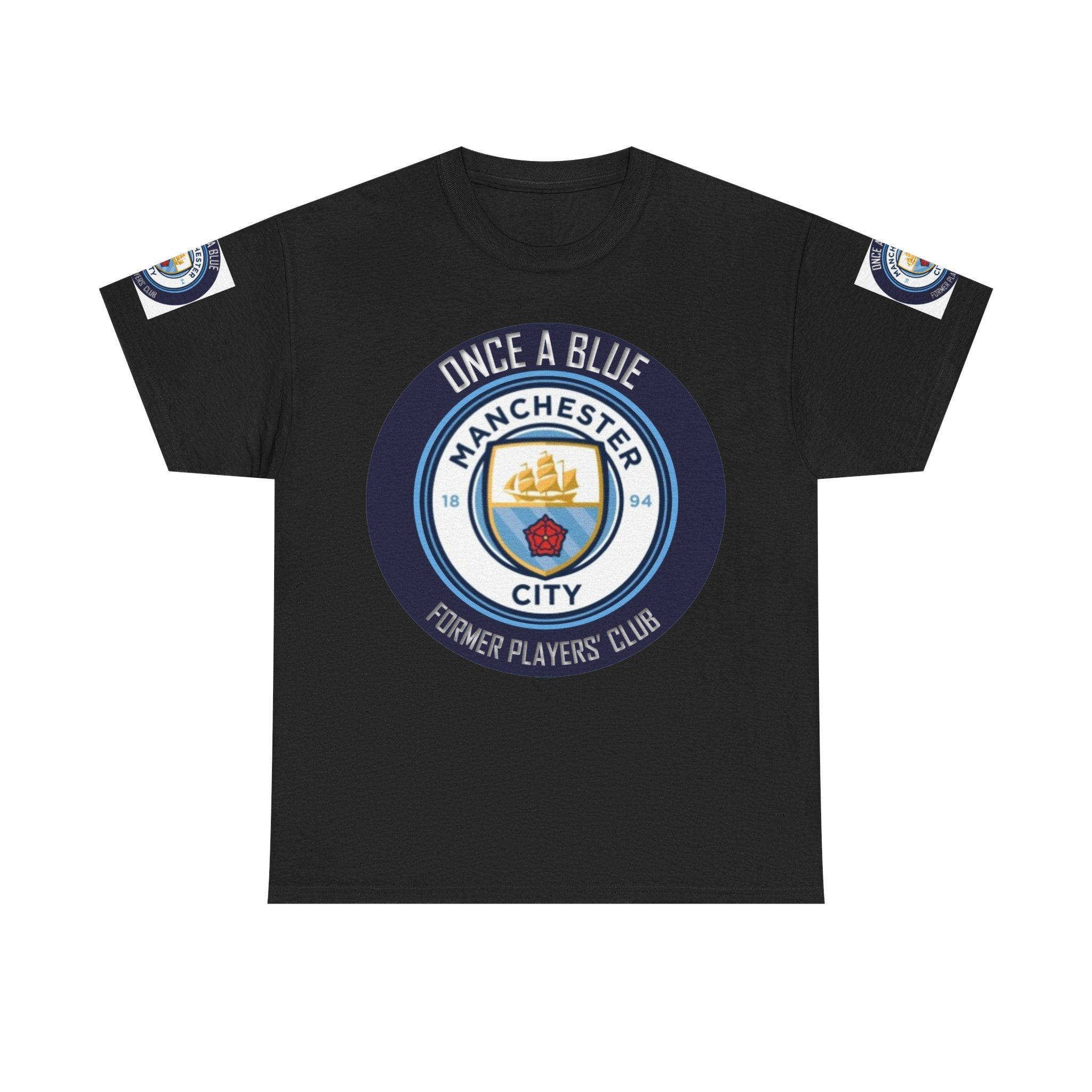 Manchester City 'Once A Blue' Tee — Former Players Club Football Shirt