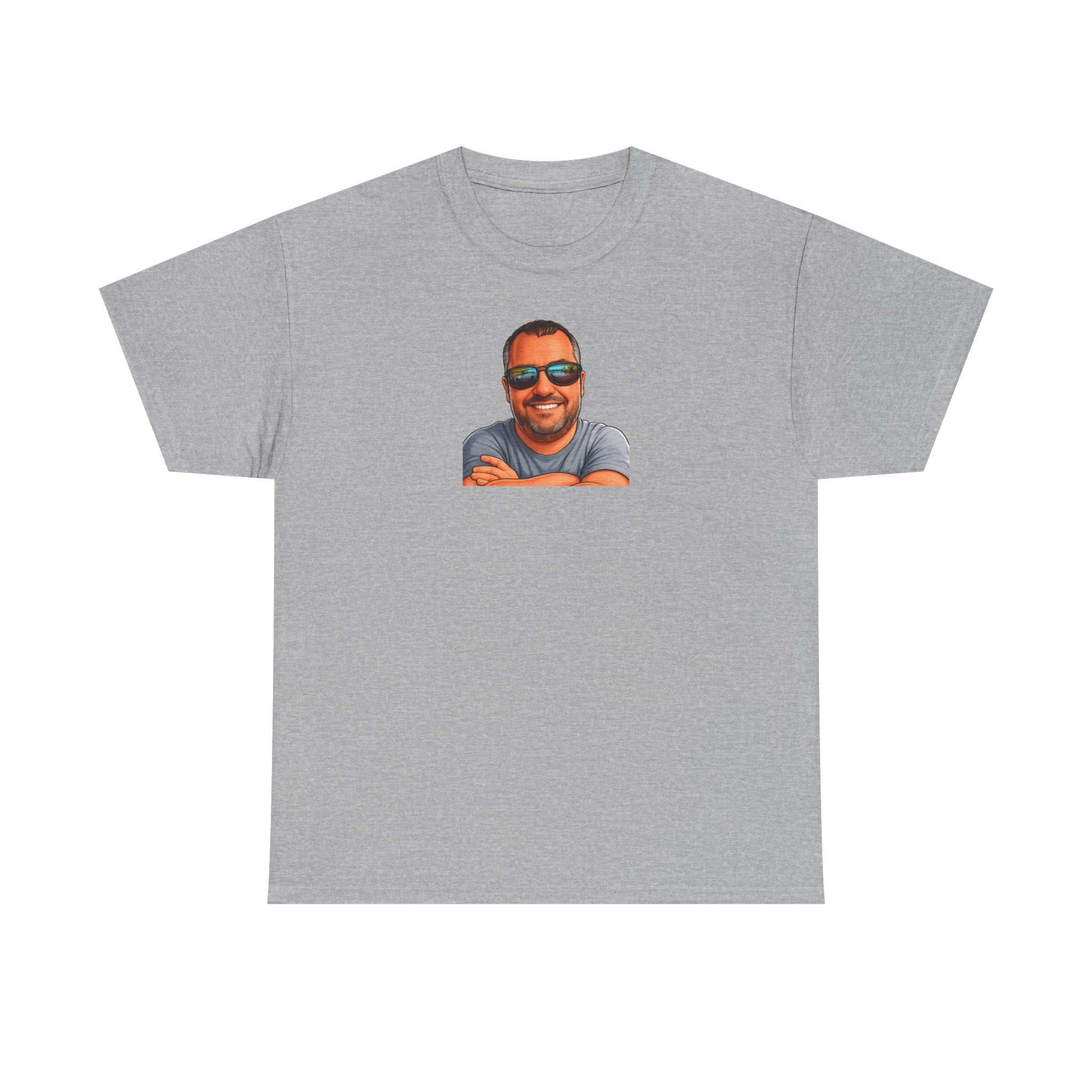 Graphic Tee — "E.T. Phoned Home" Smiling Guy Retro Design