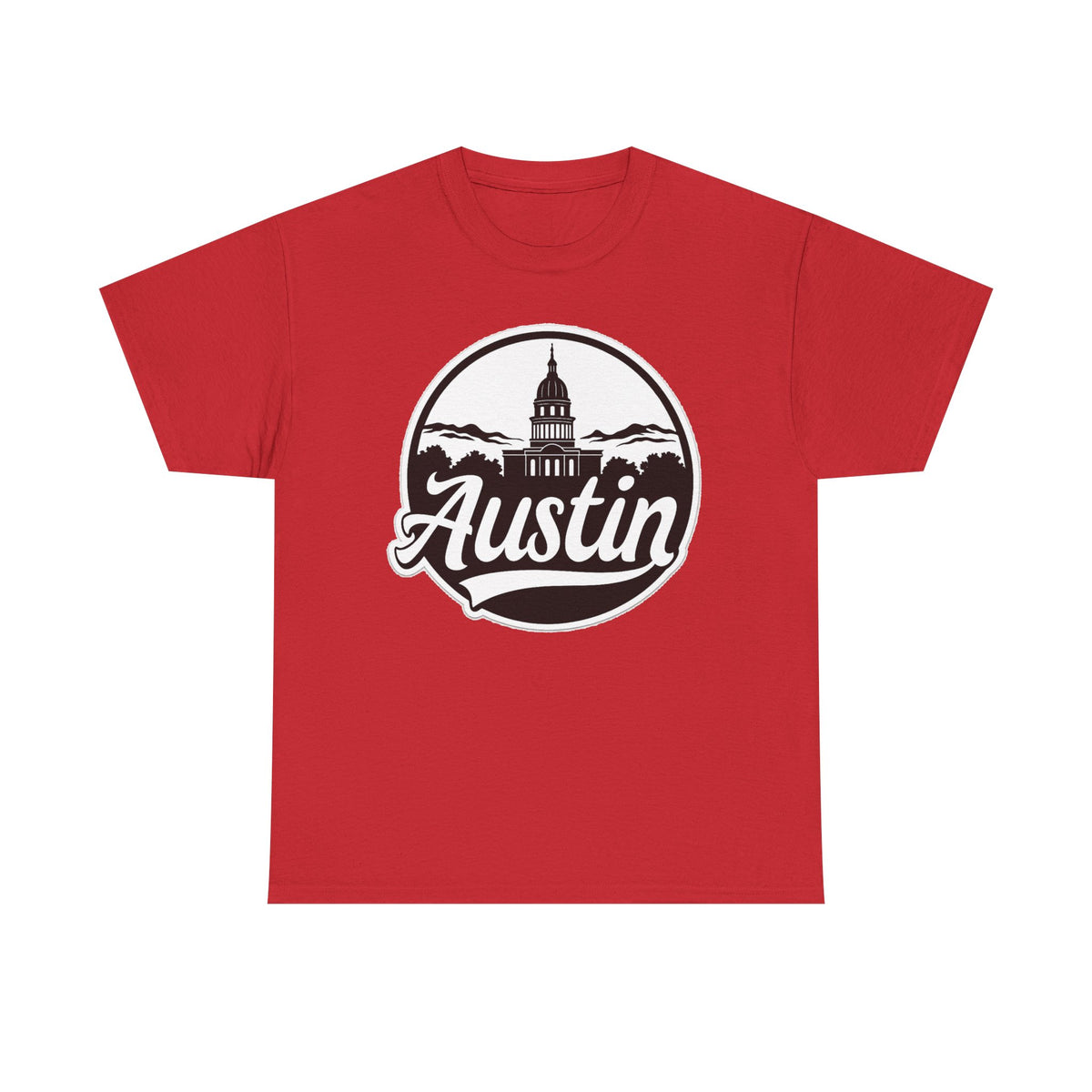 Austin Capitol Graphic Cotton T-Shirt / Tee