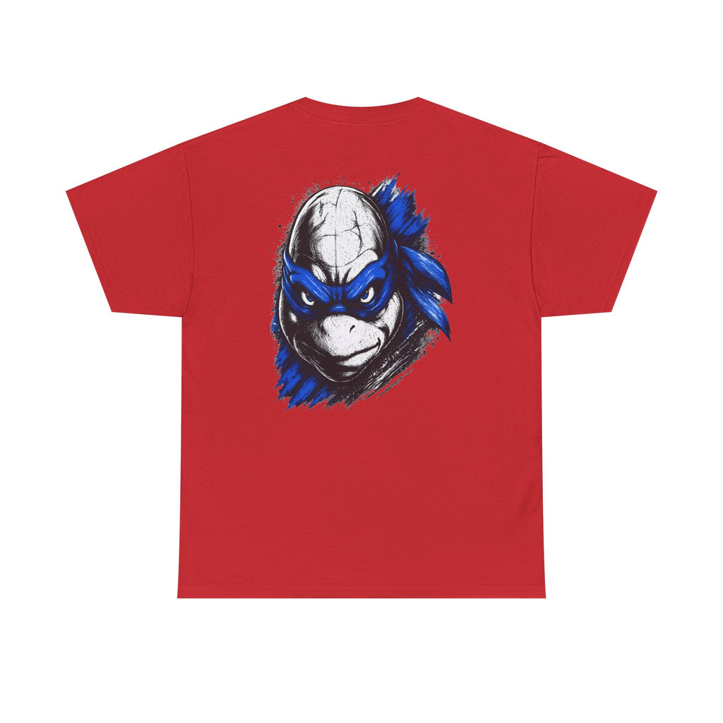 TMNT Leonardo Graphic Tee — Blue Mask Turtle T-Shirt