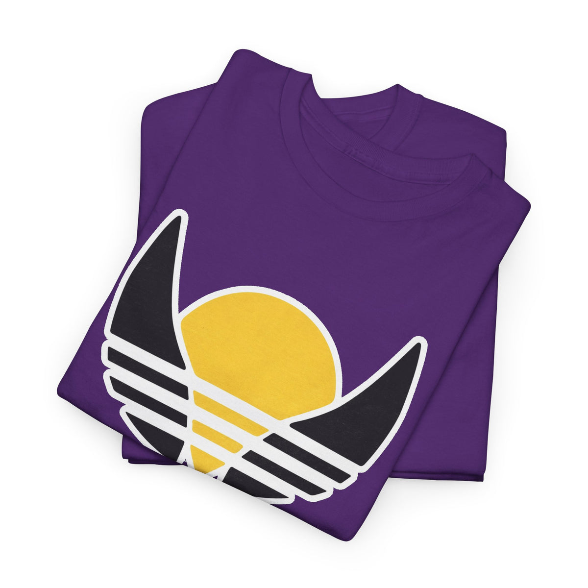 T‑Shirt — 'logan' Retro Sunrise Logo Cotton Tee
