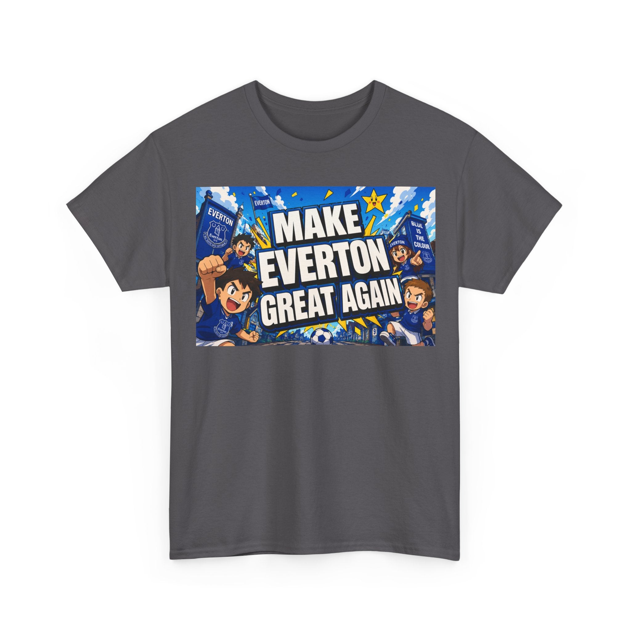 Everton Fan T-Shirt — "Make Everton Great Again" Football Supporter Tee