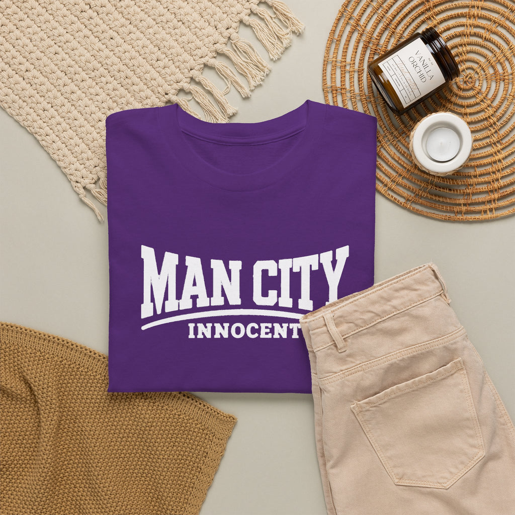 Man City Innocent Cotton T-Shirt / Tee - Vintage Sports Fan Shirt