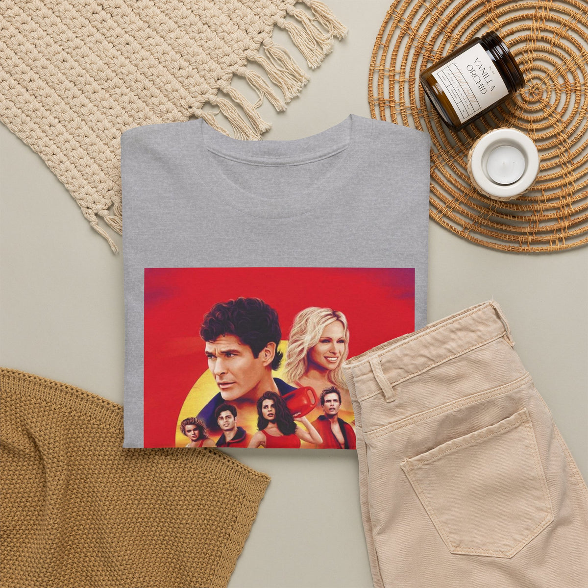Baywatch Movie Poster Cotton T-Shirt