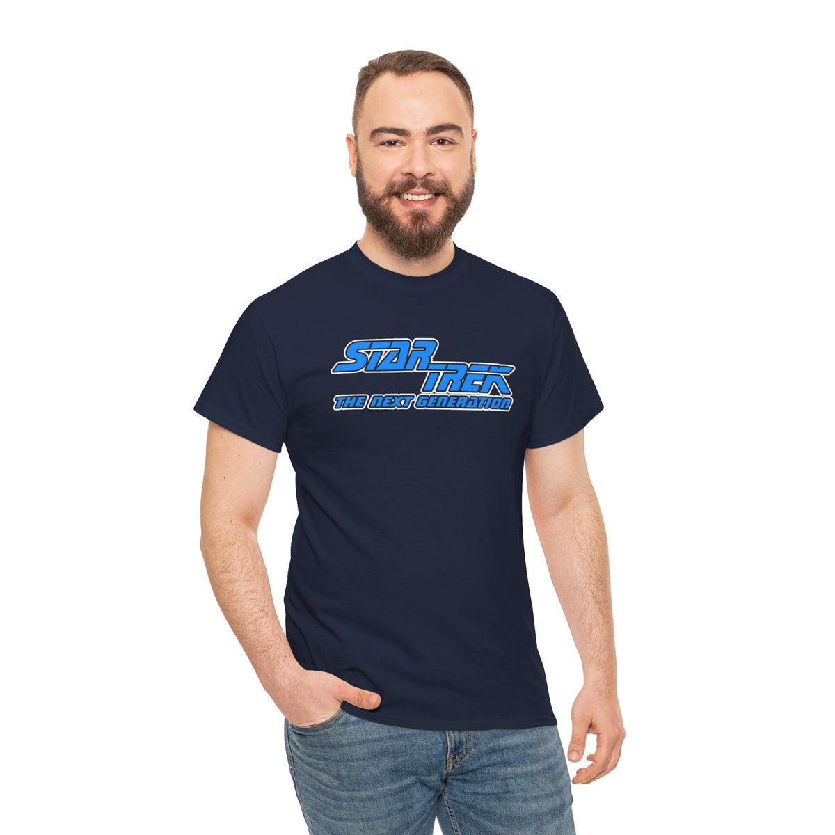 Star Trek: The Next Generation Logo Cotton T-Shirt