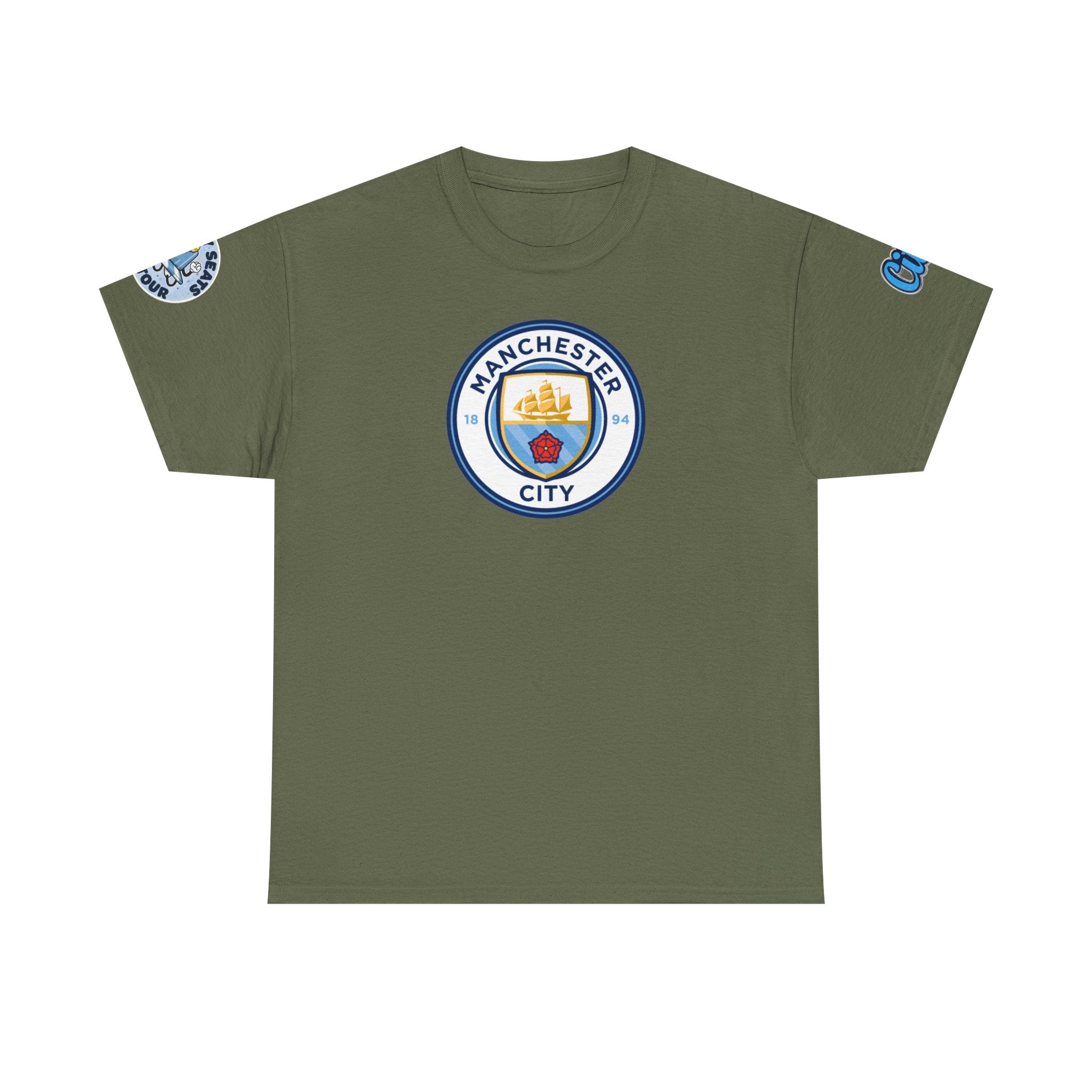 MCFC Unisex Heavy Cotton Tee