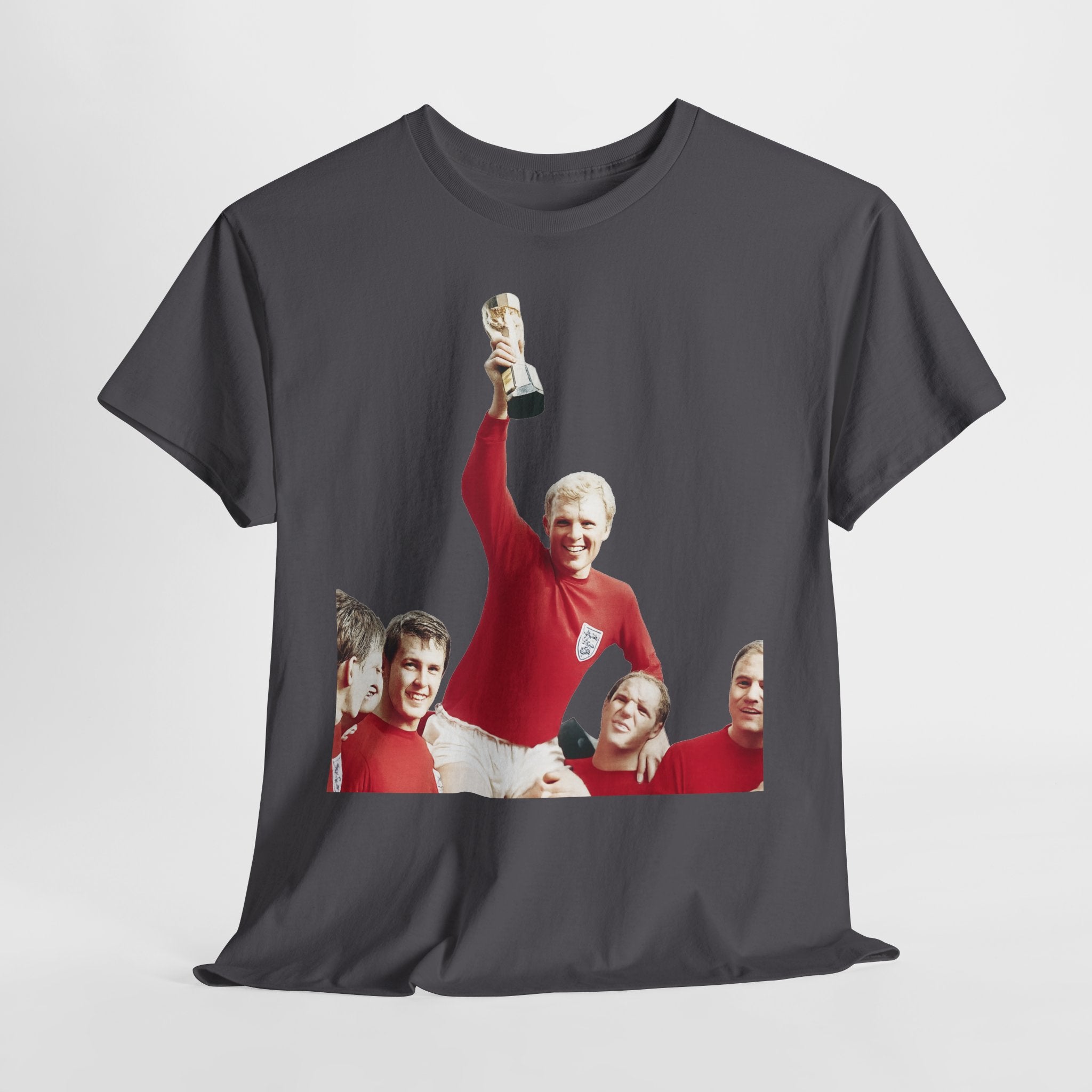 England 1966 World Cup Winners Tee — Retro Team Celebration T-Shirt
