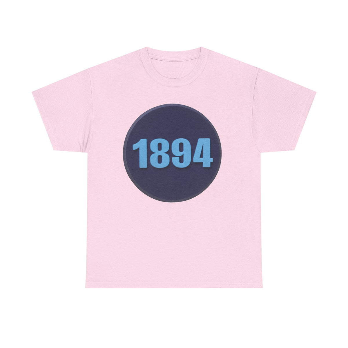 1894 Manchester City Circle Graphic Tee — Vintage Year Anniversary T-Shirt