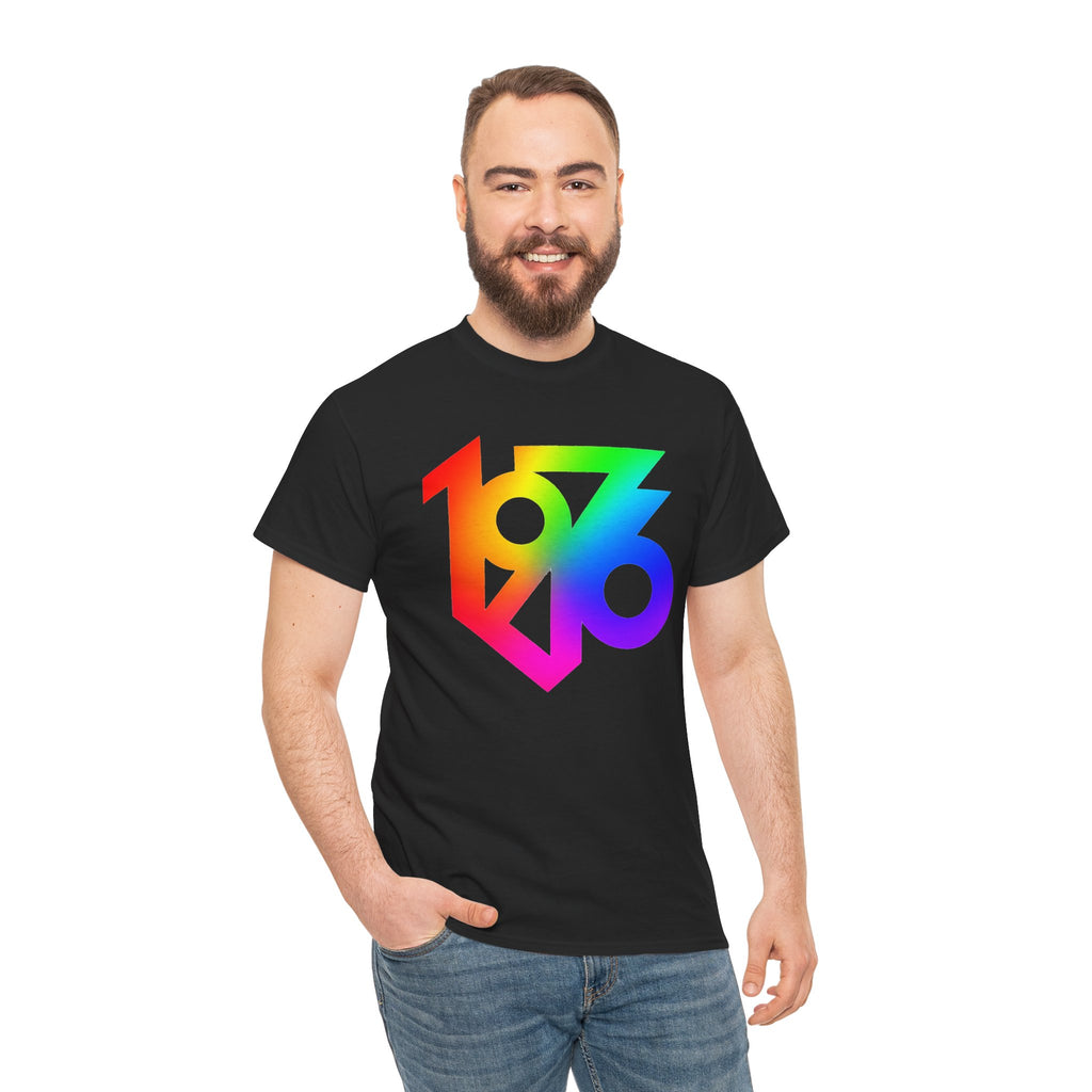 1976 Collection Rainbow Retro Tee / Cotton T-Shirt