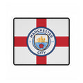 Manchester City St George Flag Desk Mat — Large Football Club Gaming Mouse Pad