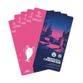 2023 Champions League Final Programme Cover Inspired Poker Cards