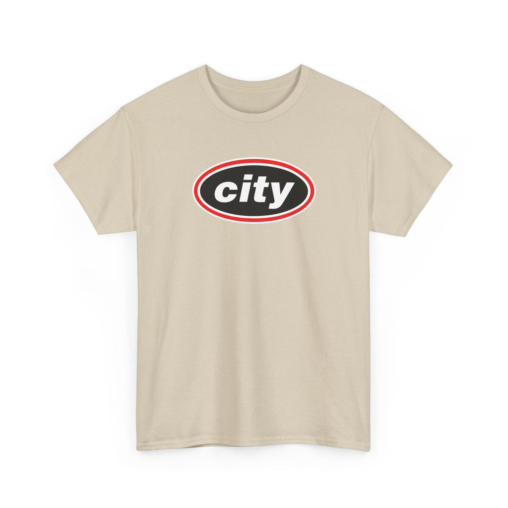 Manchester City Oasis Inspired Logo Cotton T-Shirt