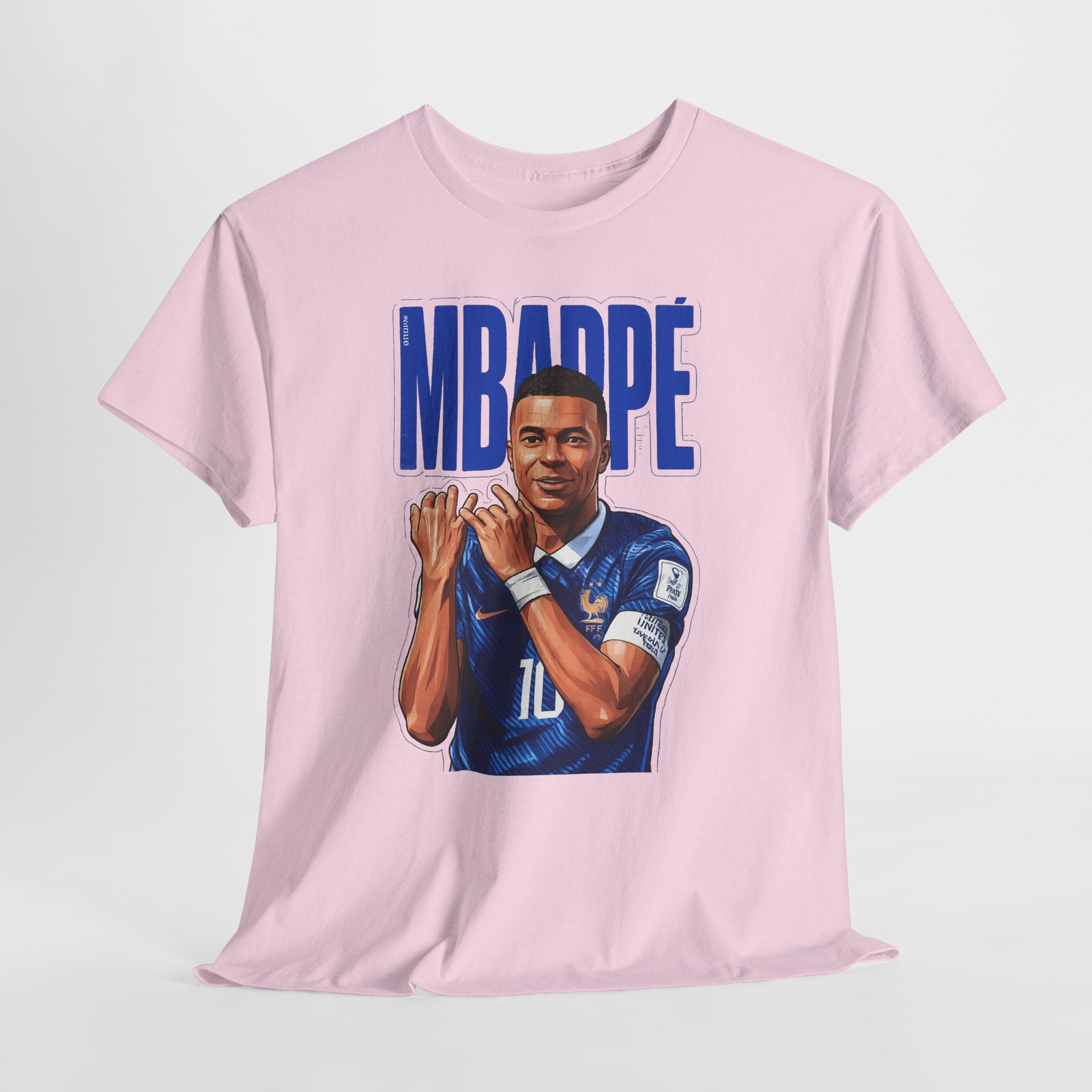 MBAPPE Graphic Shirt Soccer Star Portrait Tee — "