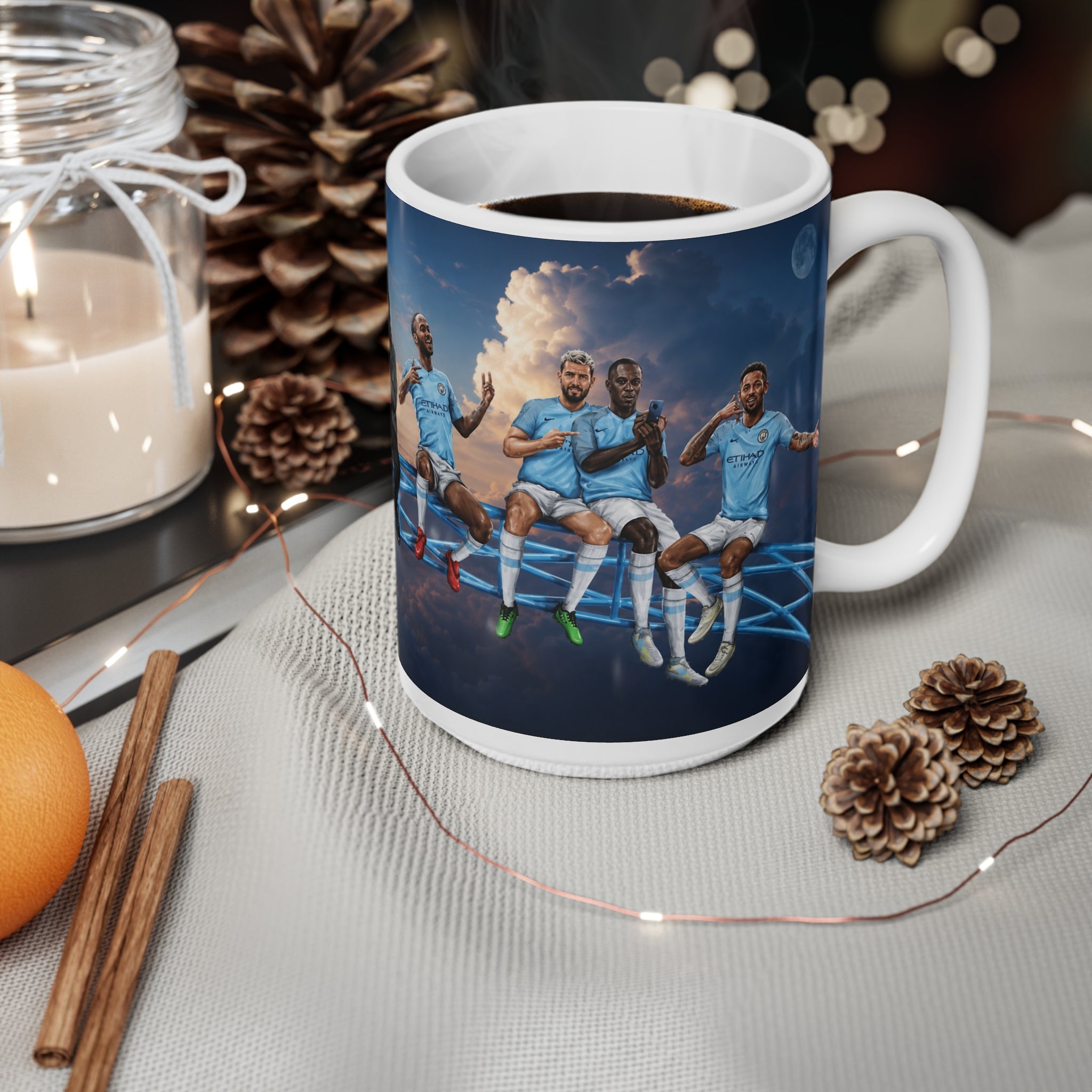 Manchester City FA Cup Winners Ceramic Coffee Mug – 11oz & 15oz