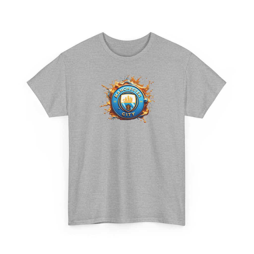 Manchester City T-Shirt – 'Eat. Sleep. City. Repeat.' Football Fan Tee