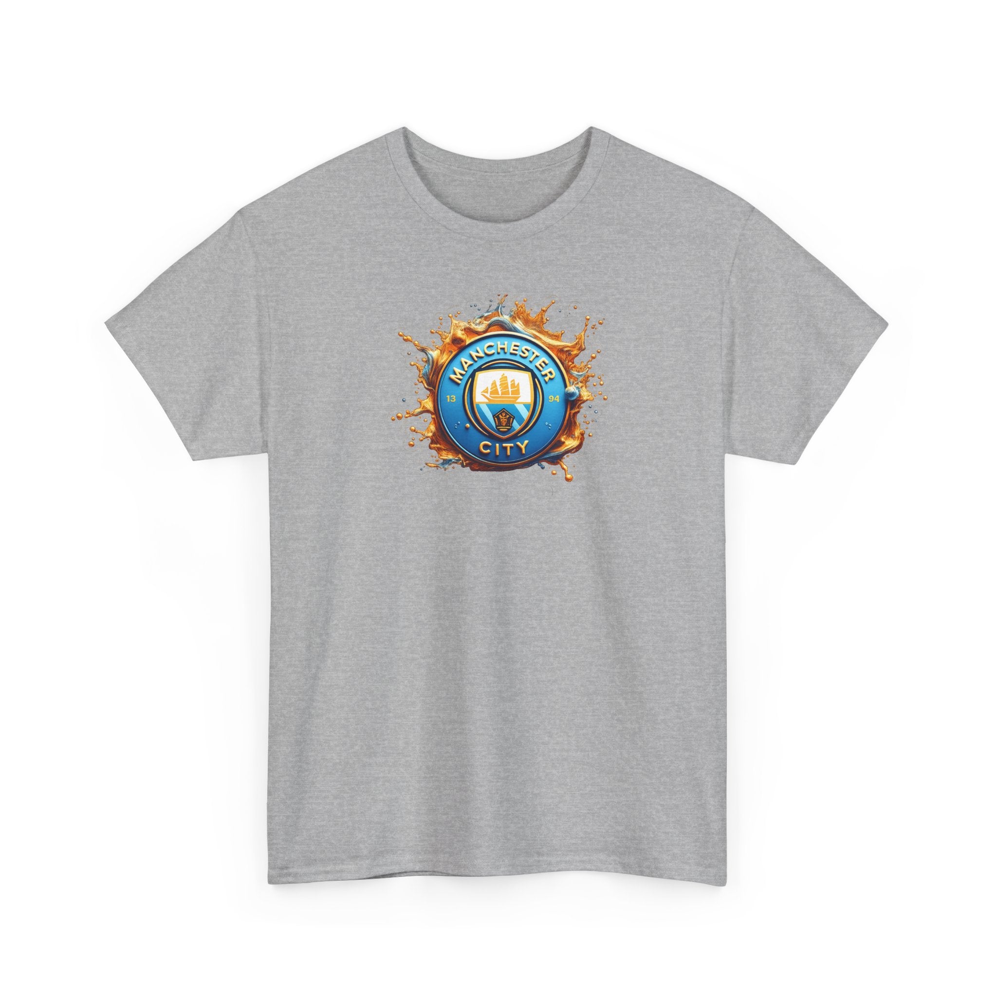Manchester City T-Shirt – 'Eat. Sleep. City. Repeat.' Football Fan Tee