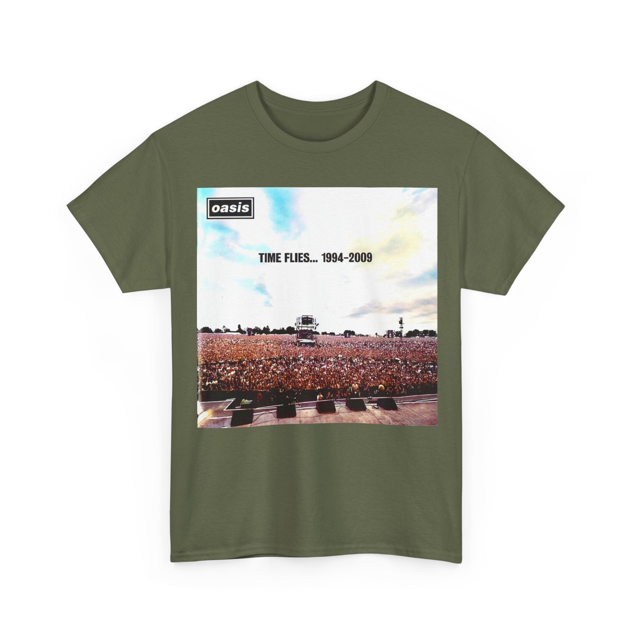 Oasis 'Time Flies 1994–2009' Concert Photo T-Shirt