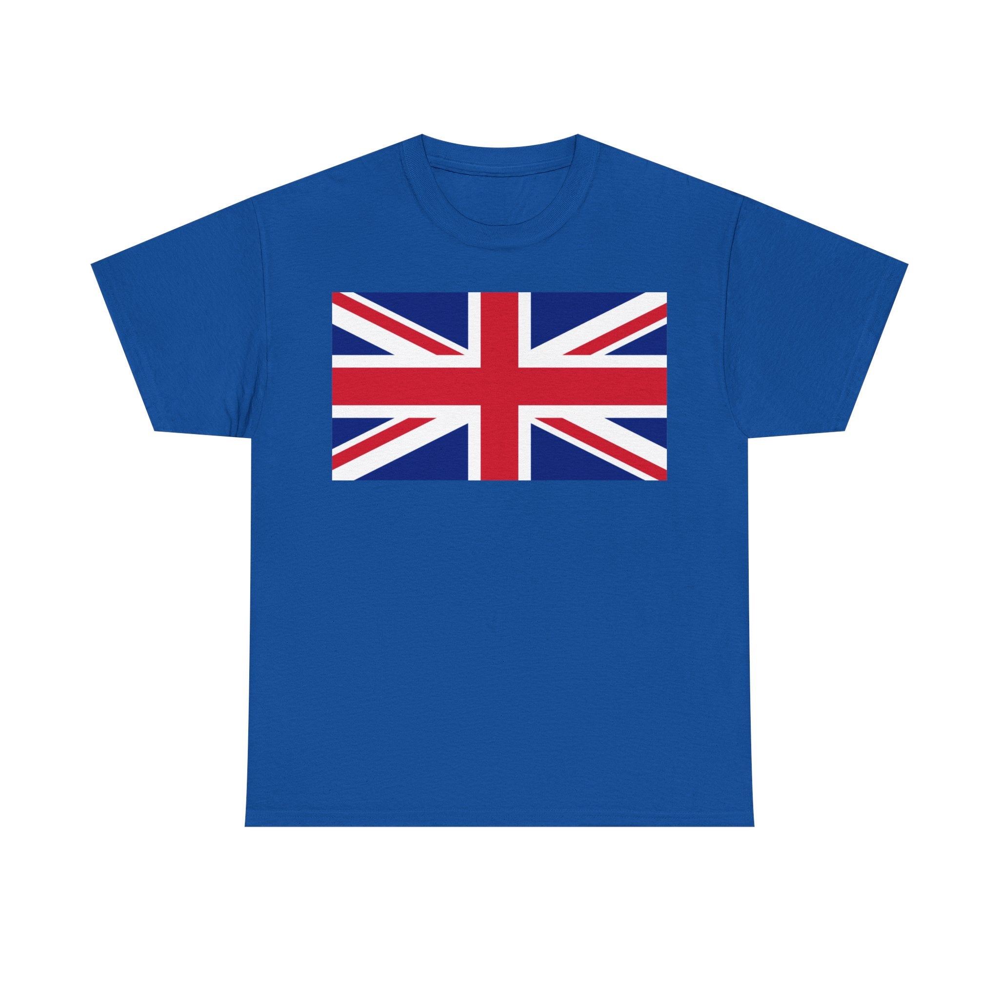 Union Jack Flag T‑Shirt — British Flag Tee for UK Pride & Travel