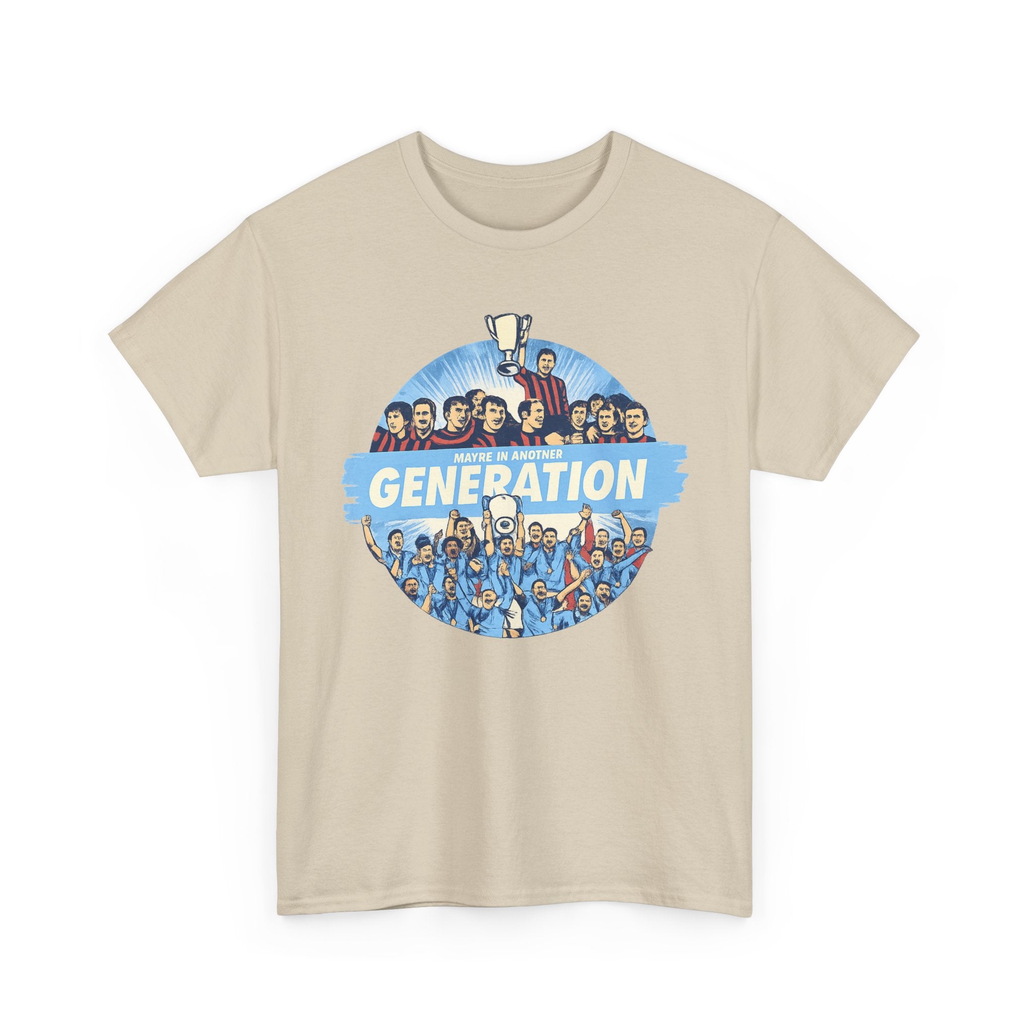 Manchester City Maybe in Another Generation Champions T‑Shirt — Retro Team Fan Tee