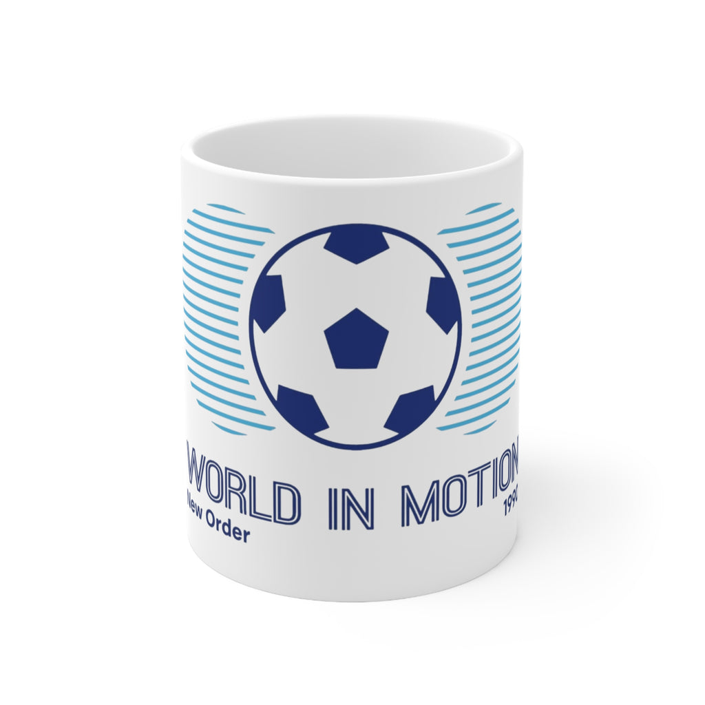 England “World in Motion” Ceramic Coffee Mug – 11oz & 15oz