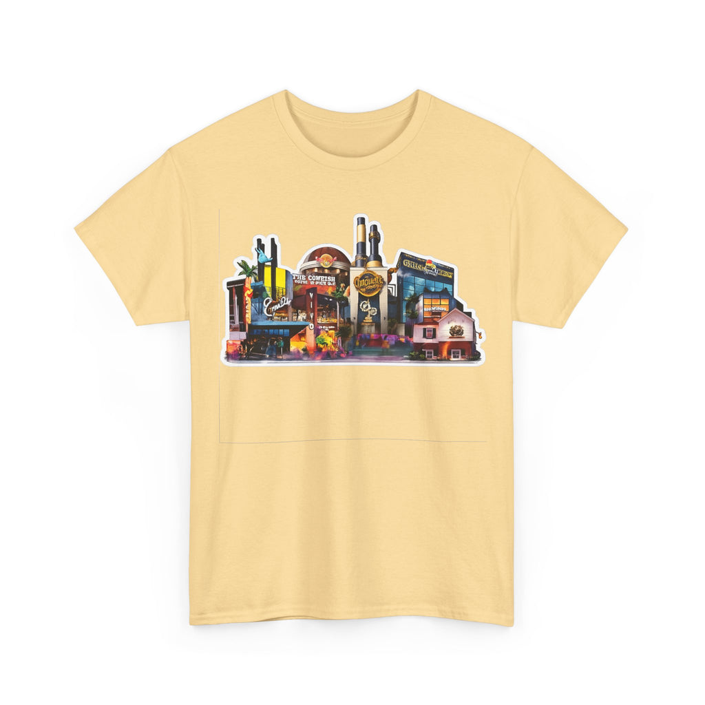 Universal Orlando Skyline T-Shirt — Neon Strip Casino Cityscape Tee