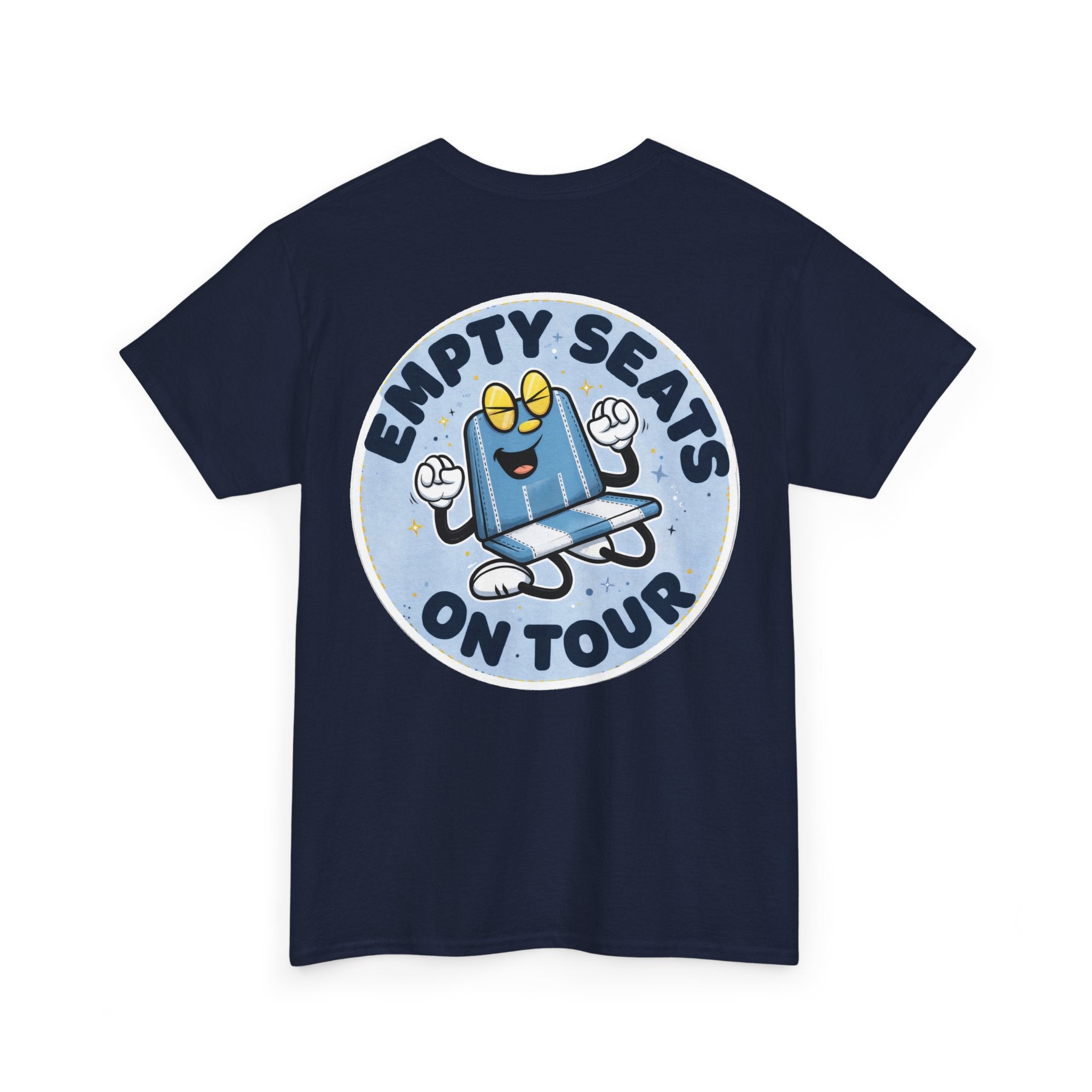 Manchester City T-Shirt — 'Empty Blue Seats On Tour' Retro Skate Graphic Tee