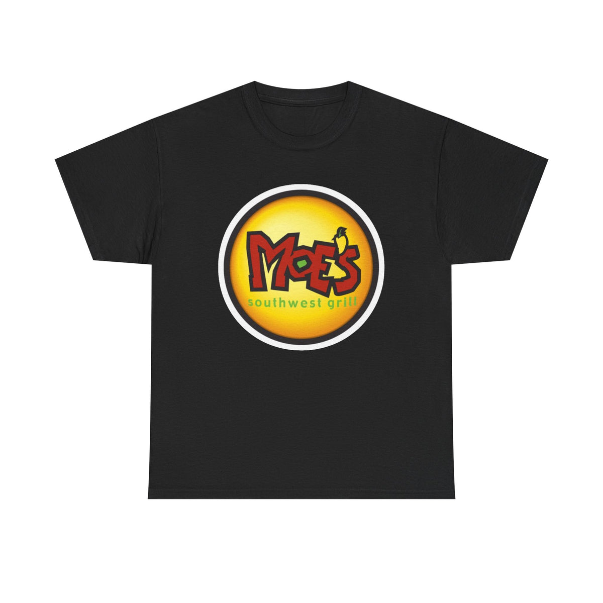 Moe's Universal Inspired T-Shirt — "Moe's Southwest Grill" Logo Tee