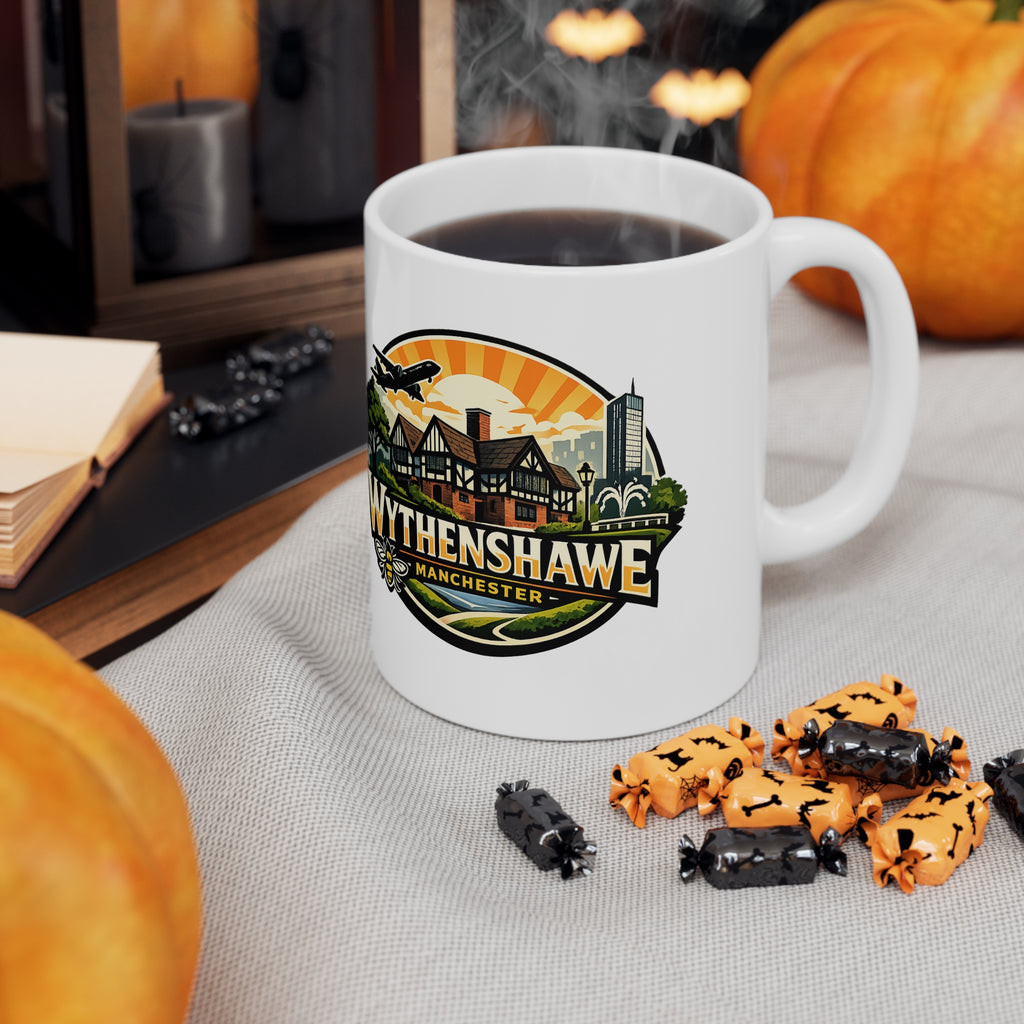 Wythenshawe Manchester Ceramic Coffee Cups, 11oz, 15oz