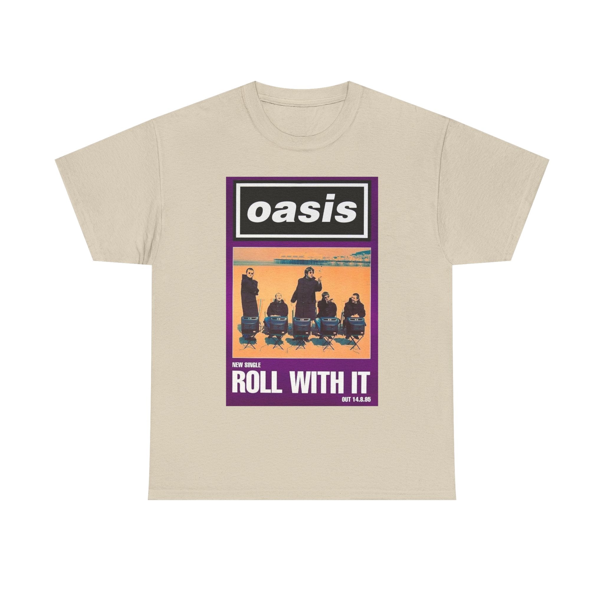 Oasis "Roll With It" Band Tee