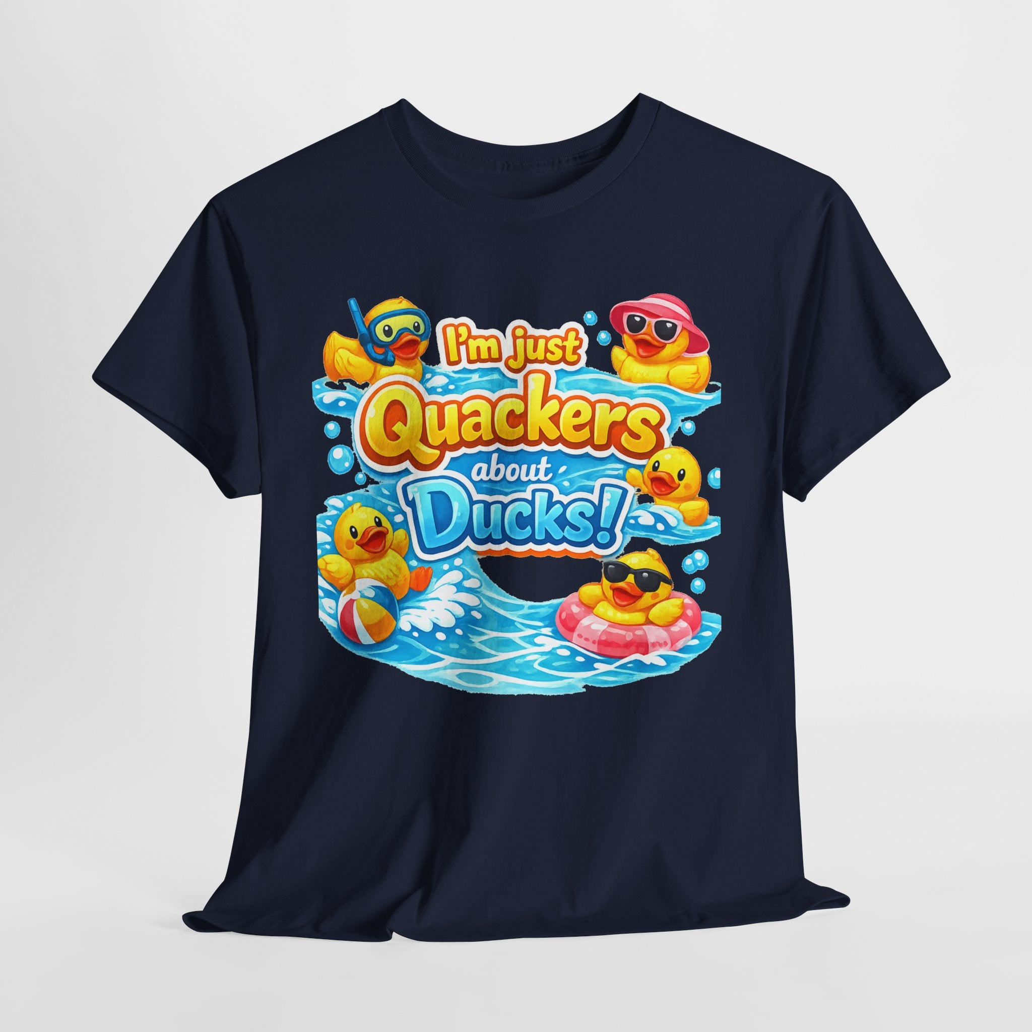 I'm Just Quackers About Ducks! Cute Rubber Duck Pool Tee