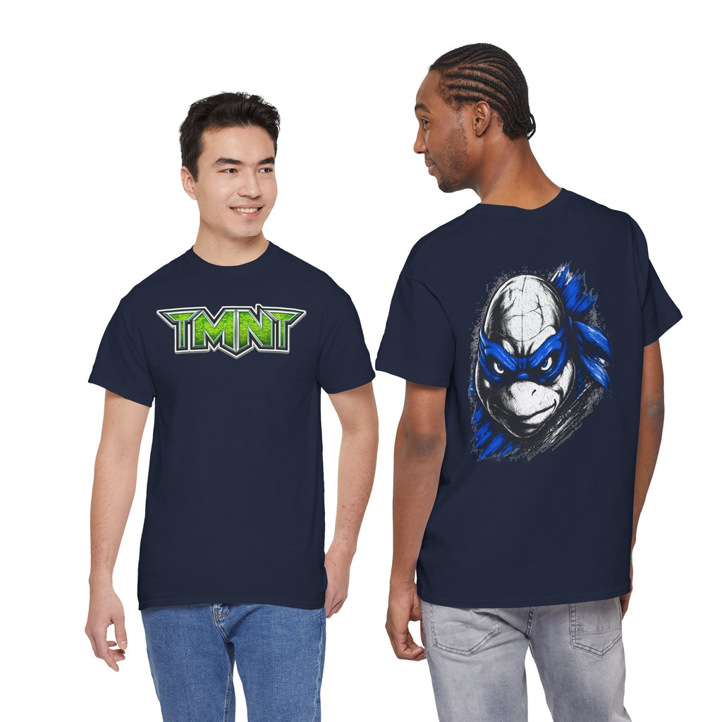 TMNT Leonardo Graphic Tee — Blue Mask Turtle T-Shirt
